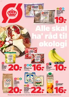 ØGO økologisk appelsinjuice, 1 liter. gyldig fra 16.05.2026 | Side: 7 | Produkter: Bananer, Appelsinjuice, Skiveost, Honning