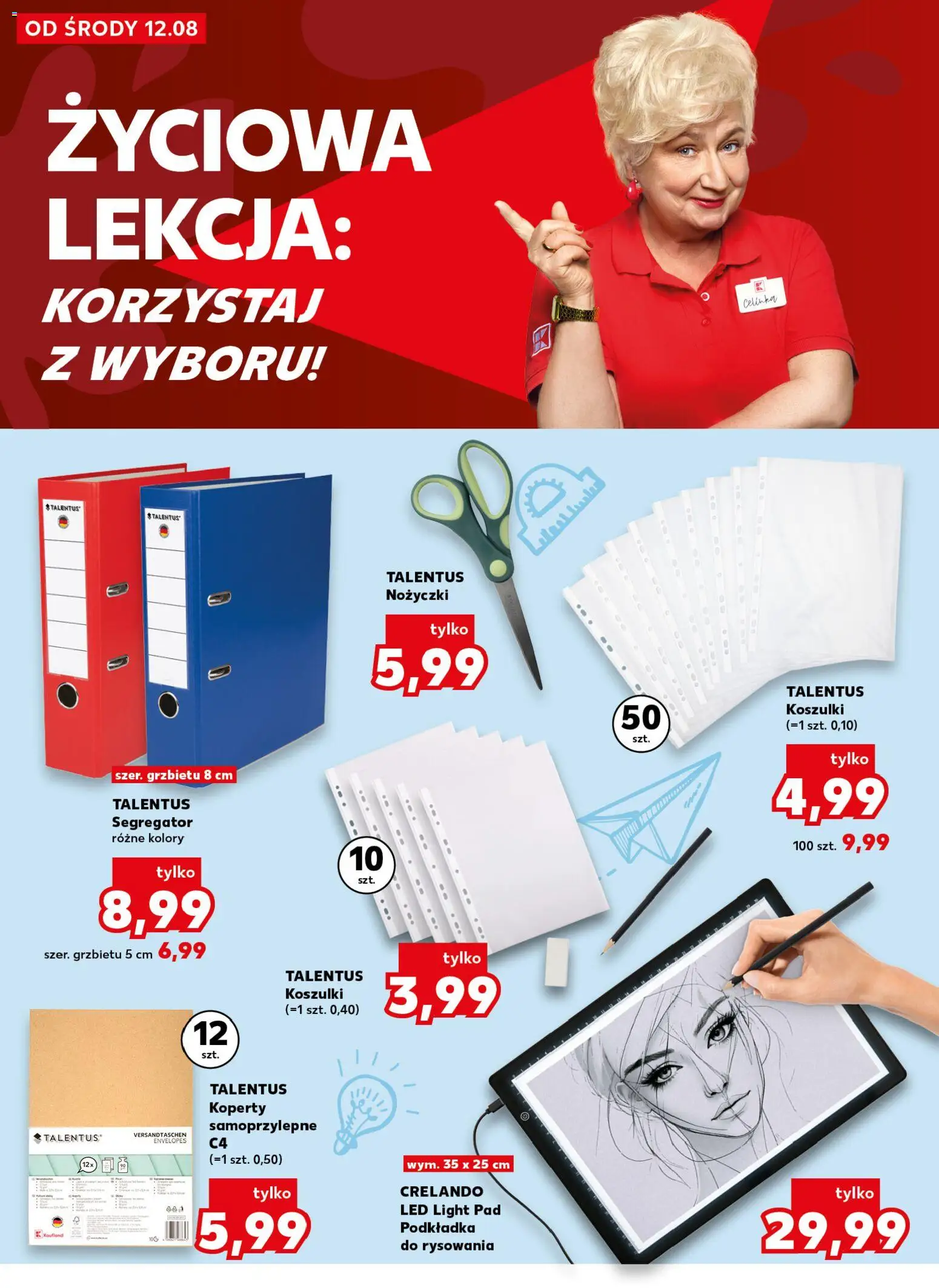 Kaufland gazetka - Wszystko do szkoły od 12.08.2026 | Strona: 26
