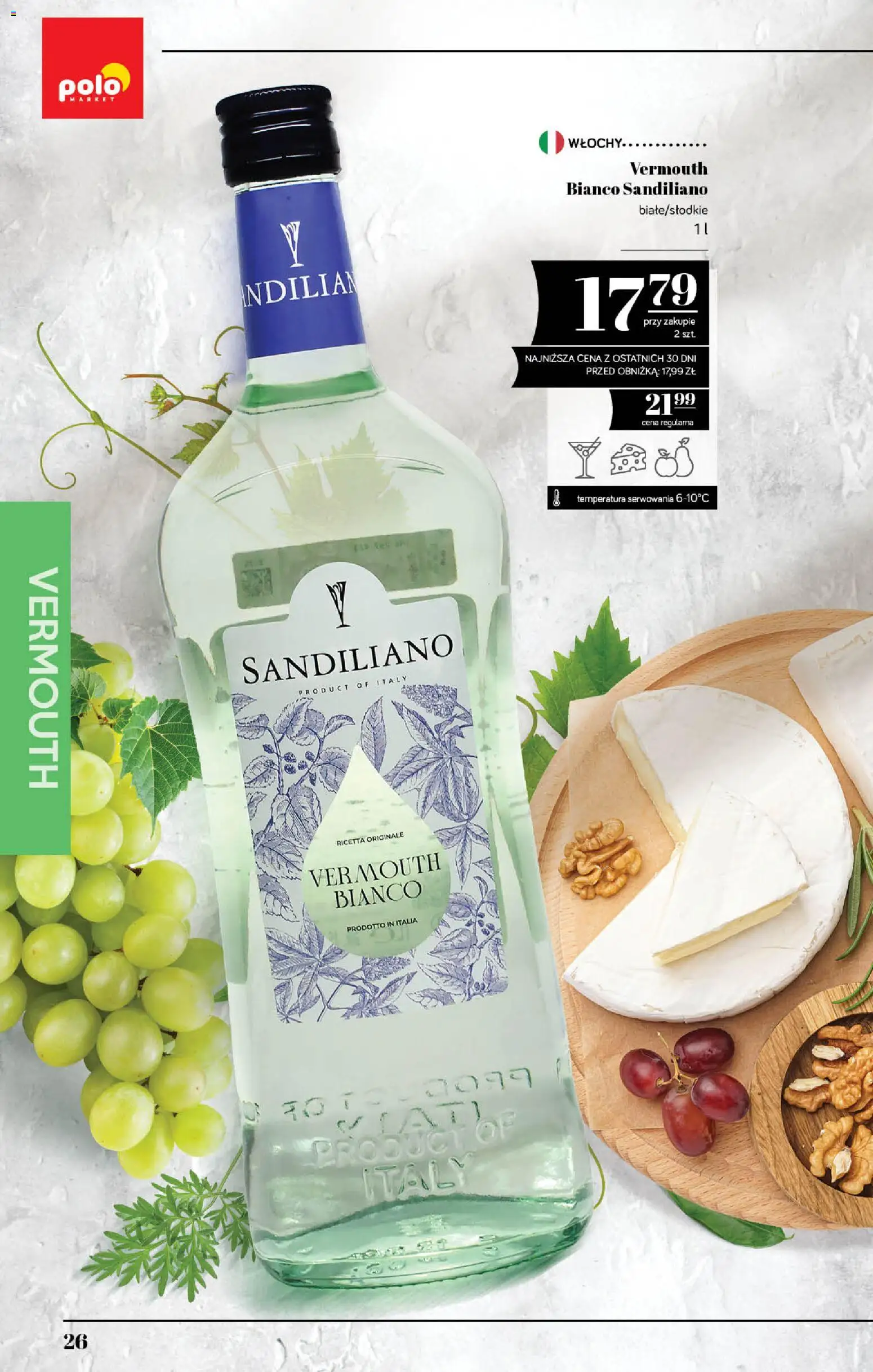 POLOmarket katalog - Alkoholi od 10.09.2026 | Strona: 26 | Produkty: Vermouth