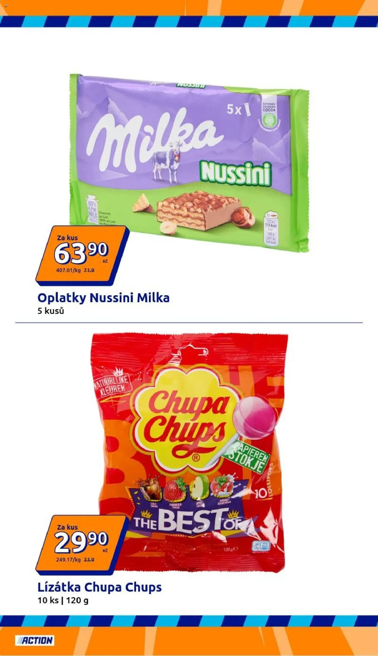 Action leták od 30.09.2026 | Strana: 12 | Produkty: Milka, Lízátka, Oplatky