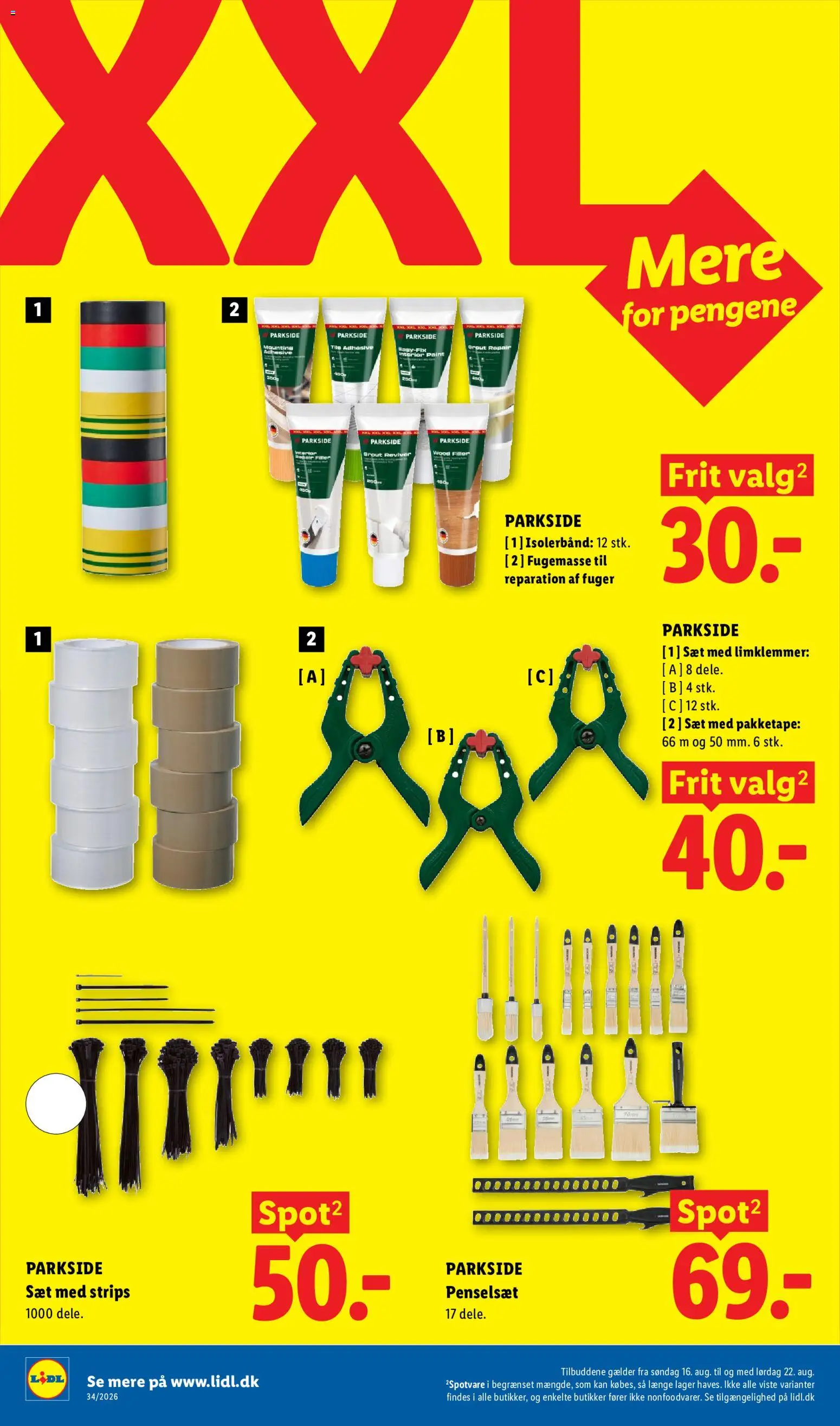 Lidl tilbudsavis – gyldig fra 16/08/2026 | Side: 19 | Produkter: Søm