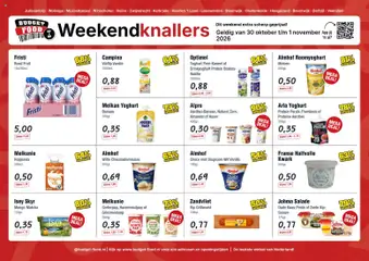 Budget Food folder - Weekend - Voorbeeld van een folder van Budget Food, geldig van 30-10-2026