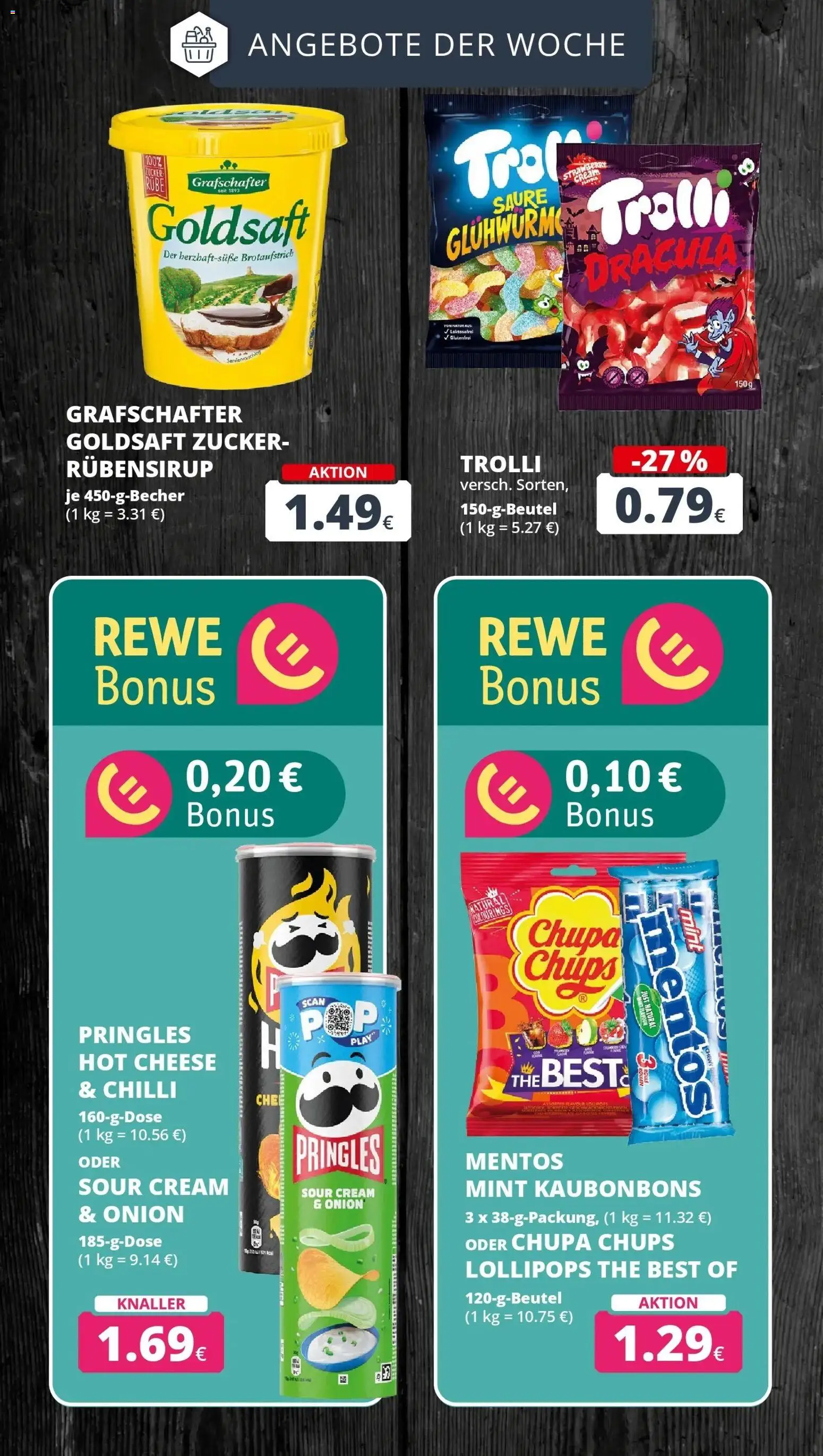 REWE Prospekt ab 26.10.2026 zum Blättern » Angebote | Seite: 6 | Produkte: Zucker, Pringles