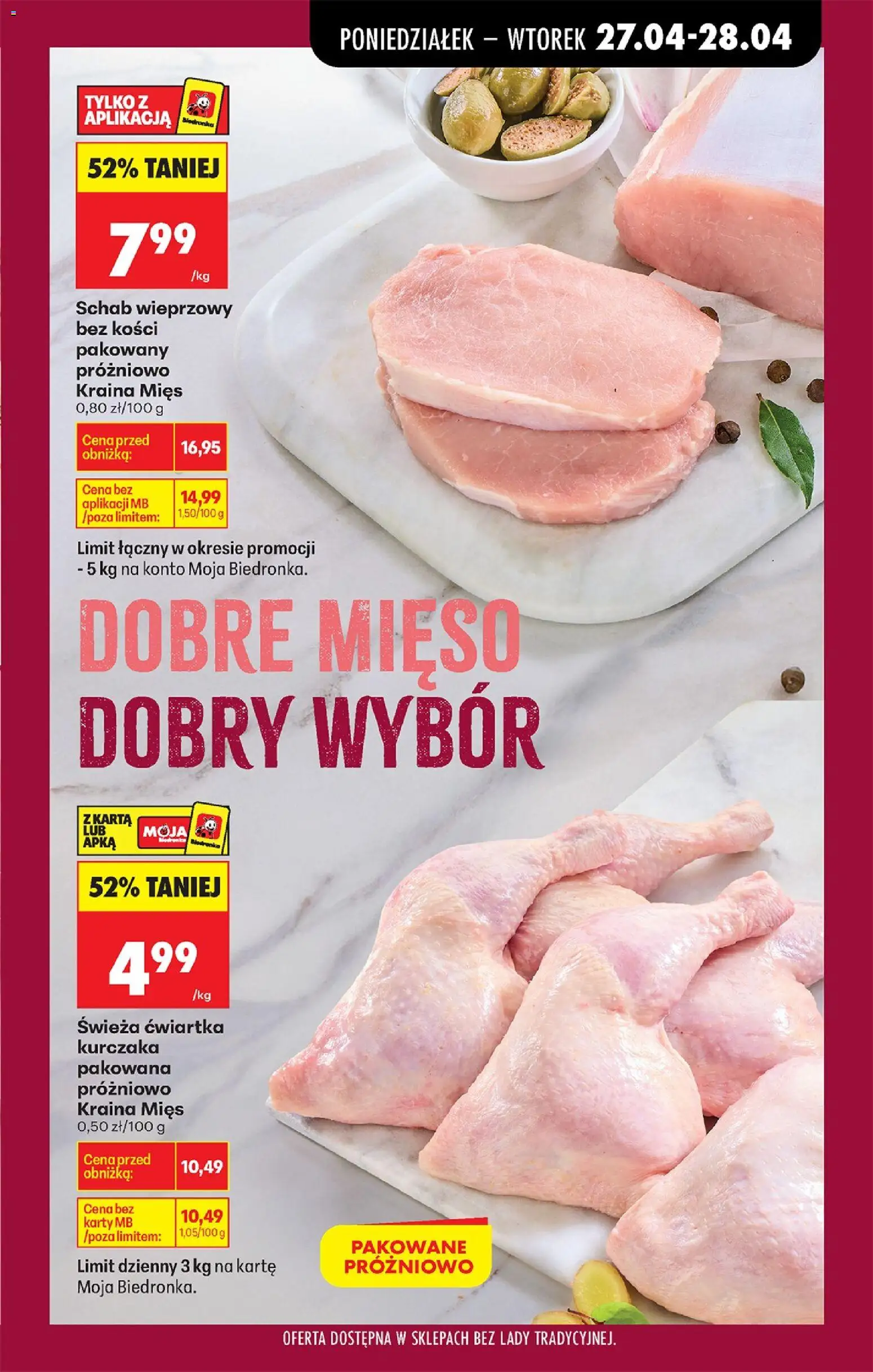 Biedronka gazetka od poniedziałku od 27.04.2026 | Strona: 53 | Produkty: Tortellini, Olej kujawski, Tagliatelle, Makaron
