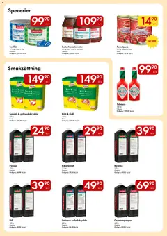 Hypermarkety erbjudanden - Förhandsvisning av reklamblad från butik Hypermarkety aktuell från 04.05.2026 | Sida: 15 | Produkter: Tomater, Tonfisk, Basilika, Persilja