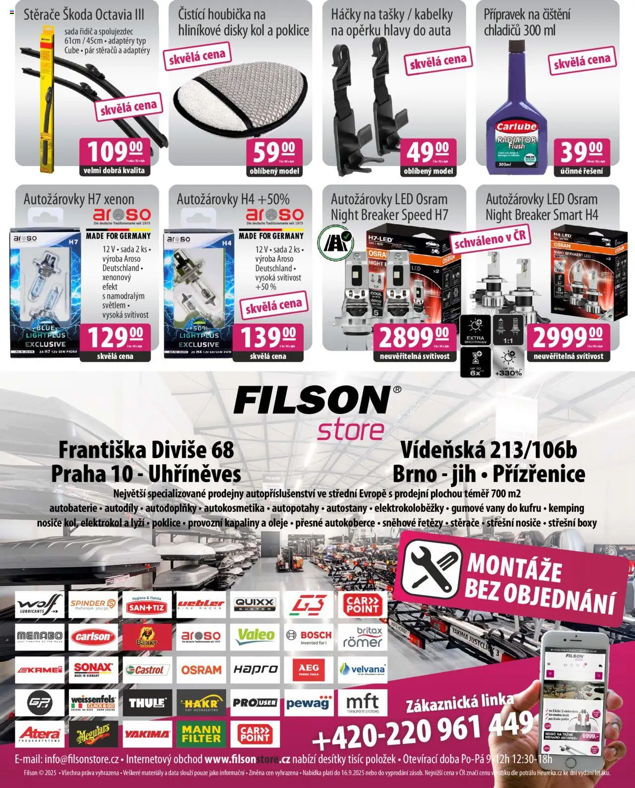 Konec léta s kvalitním autopříslušenstvím od 26.08.2025 | Strana: 12 | Produkty: Oleje, Poklice, Radiátor, Autopotahy