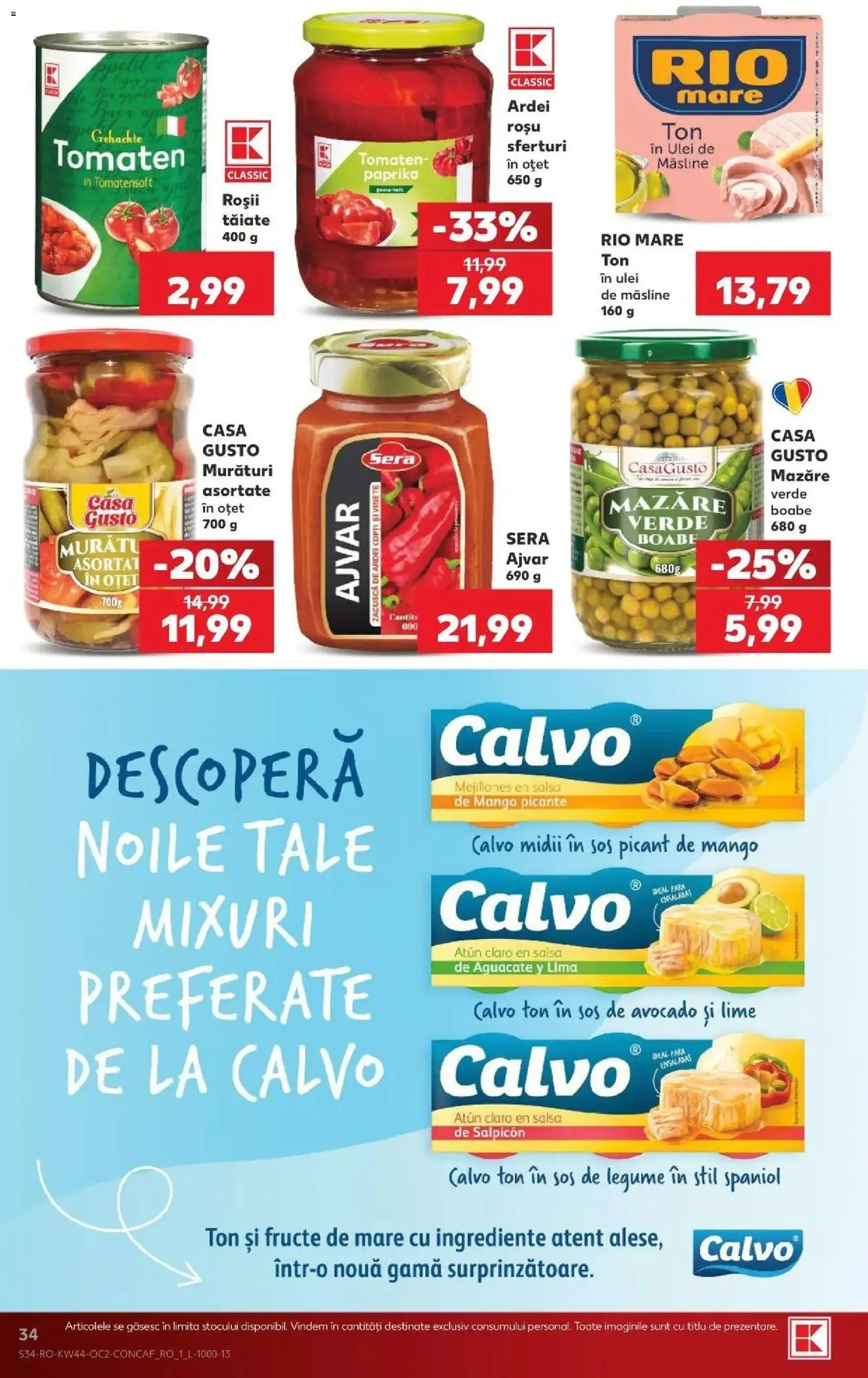Kaufland Domnesti 28.10.2026 - Revista si Oferta | Pagină: 34