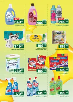 Univerexport katalog Cene padalice - pregled Univerexport kataloga - važi od 07.05.2026 | Strana: 13 | Proizvode: Bref, Somat, Ubrus, Omekšivač za veš