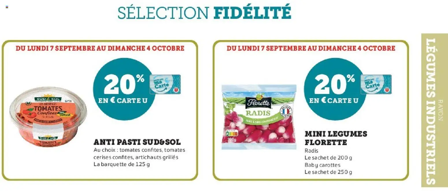 {H1} | Page: 43 | Produits: Antipasti, Cerises, Radis, Tomates