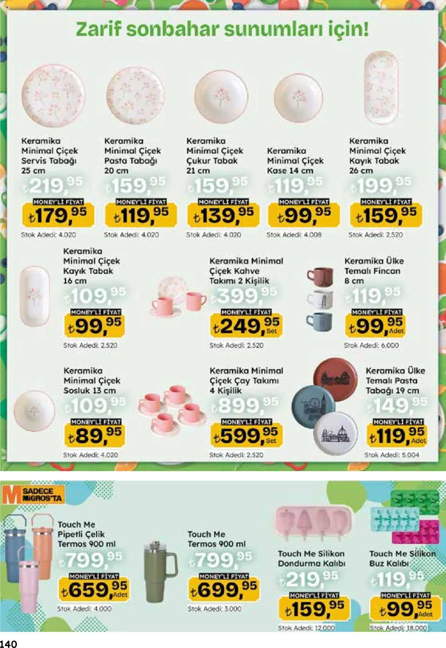 Migros Katalog - Migroskop - 10 Eylül 2026 tarihinden itibaren geçerlidir | Sayfa: 140