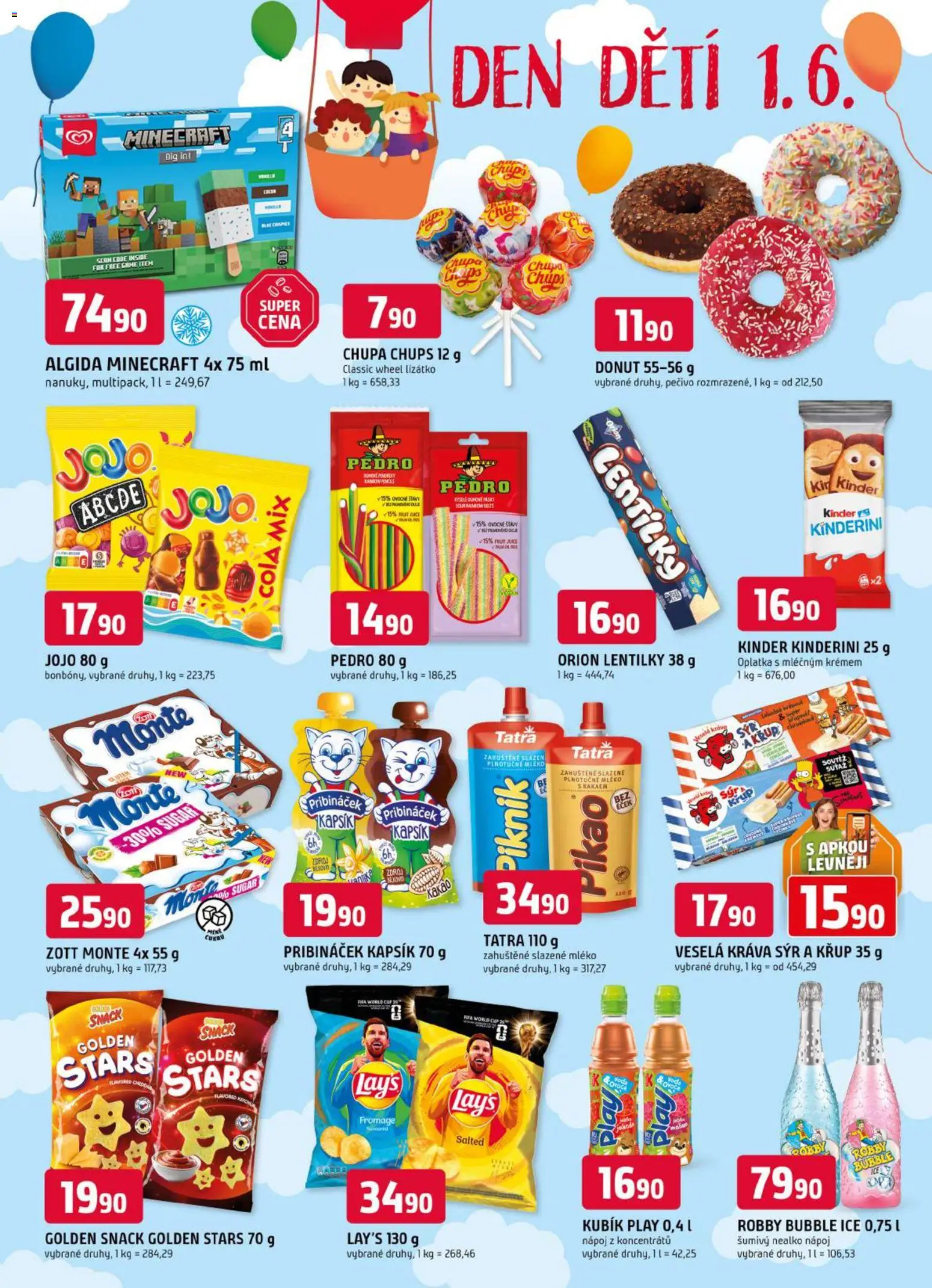 Trefa leták od 27.05.2026 | Strana: 9 | Produkty: Plnotučné mléko, Kakao, Stany, Cola