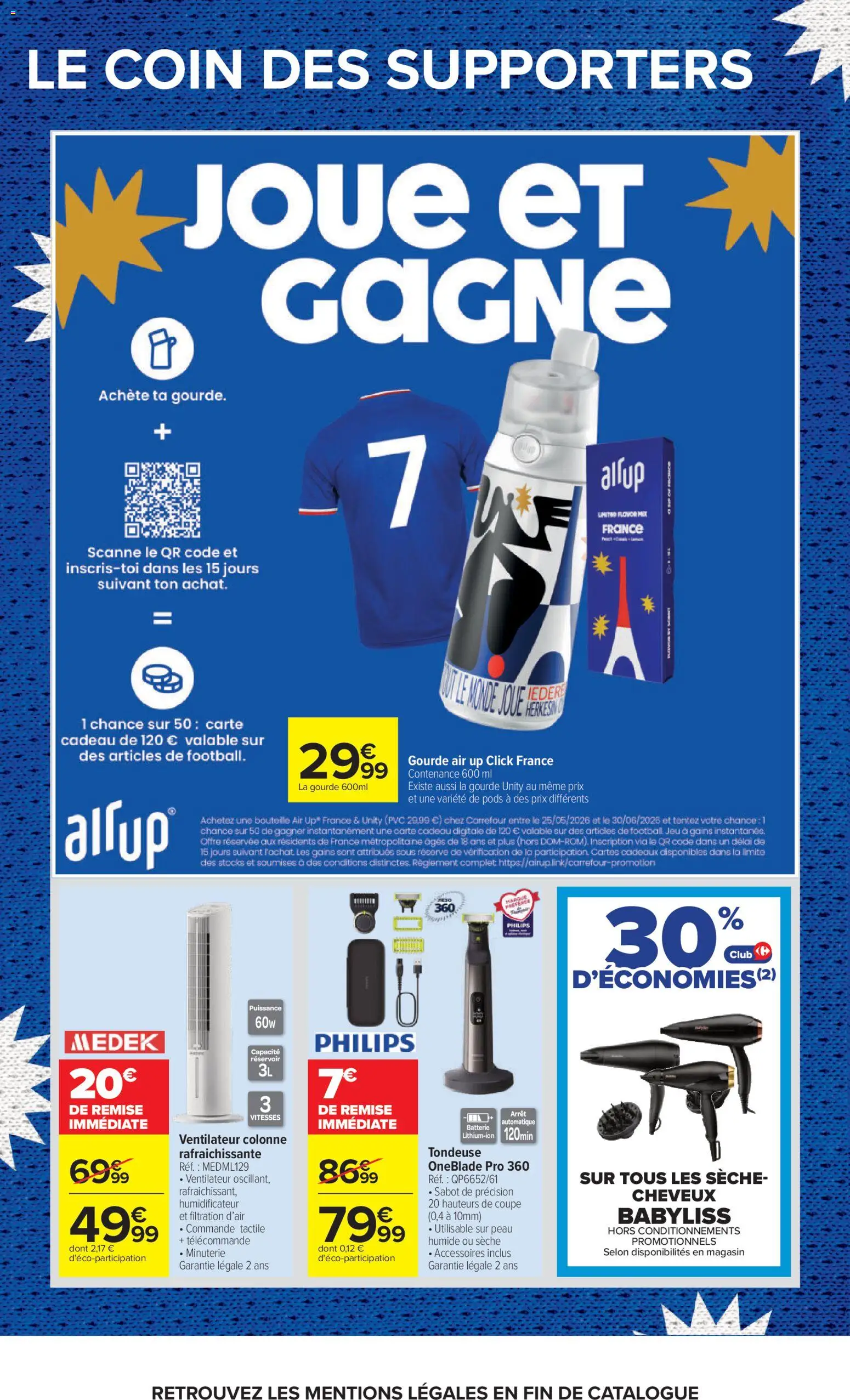 {H1} | Page: 78 | Produits: Ventilateur, Gourde, Tondeuse, Batterie