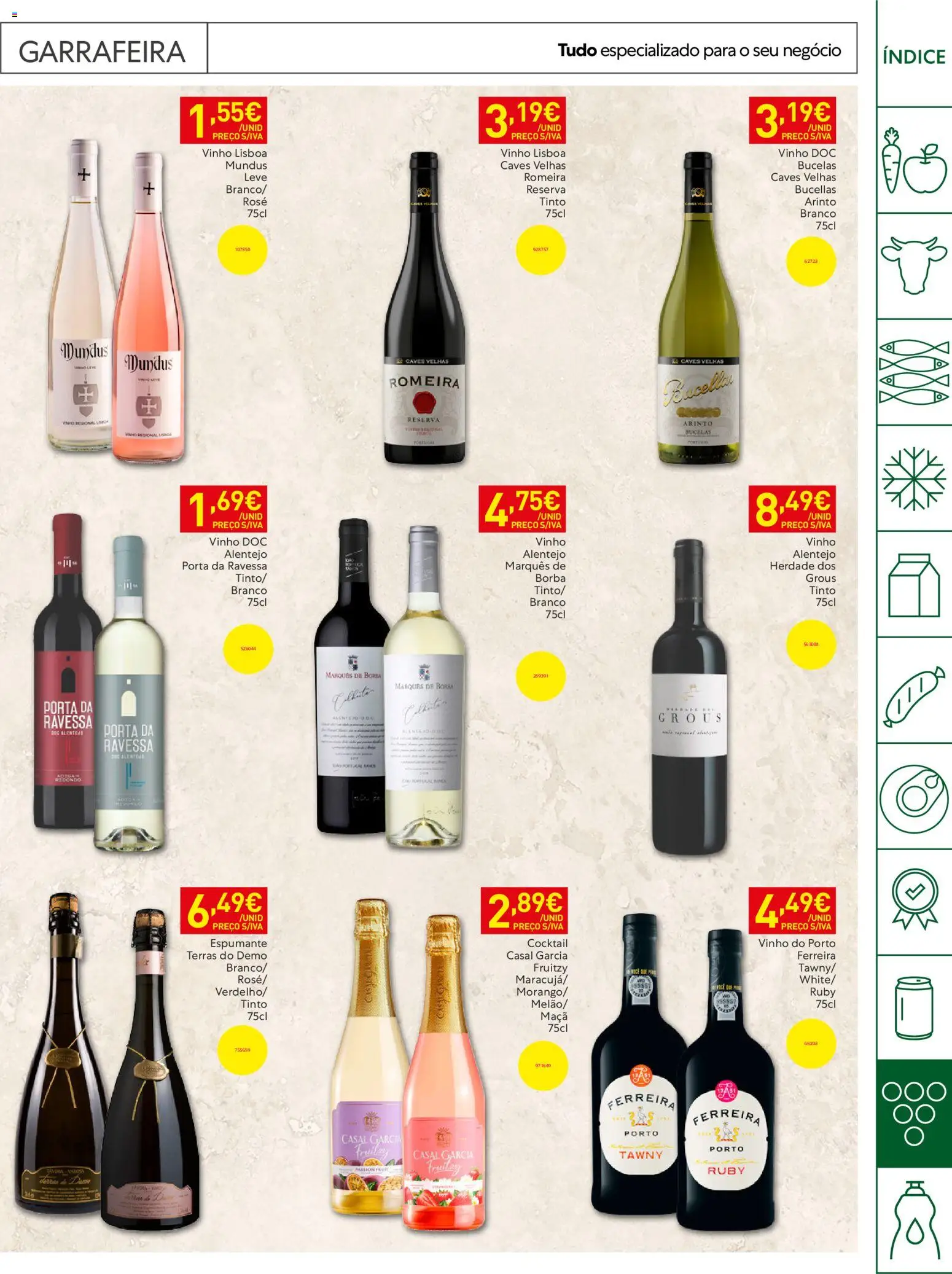 Recheio Horeca Madeira │ válido de 14/07/2026 | Página: 25 | Produtos: Porta, Espumante, Maça, Vinho