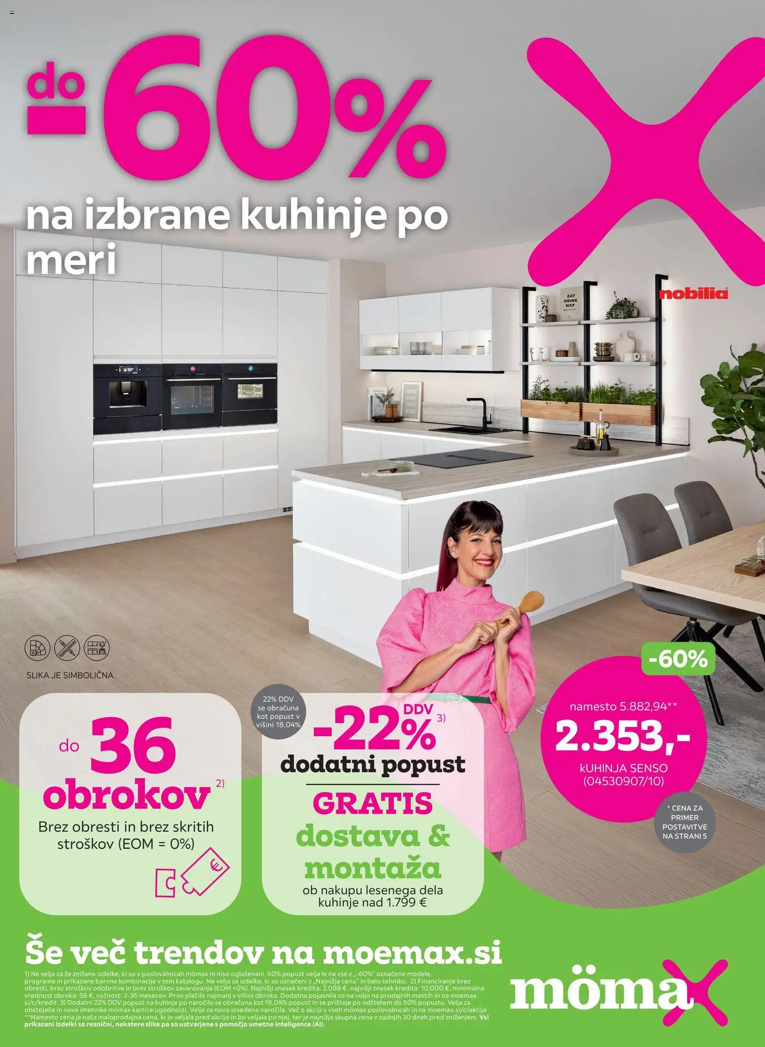 Novi Mömax katalog ponudbe – veljaven od 17.08.2026 | Stran: 1 | Izdelki: Kuhinja