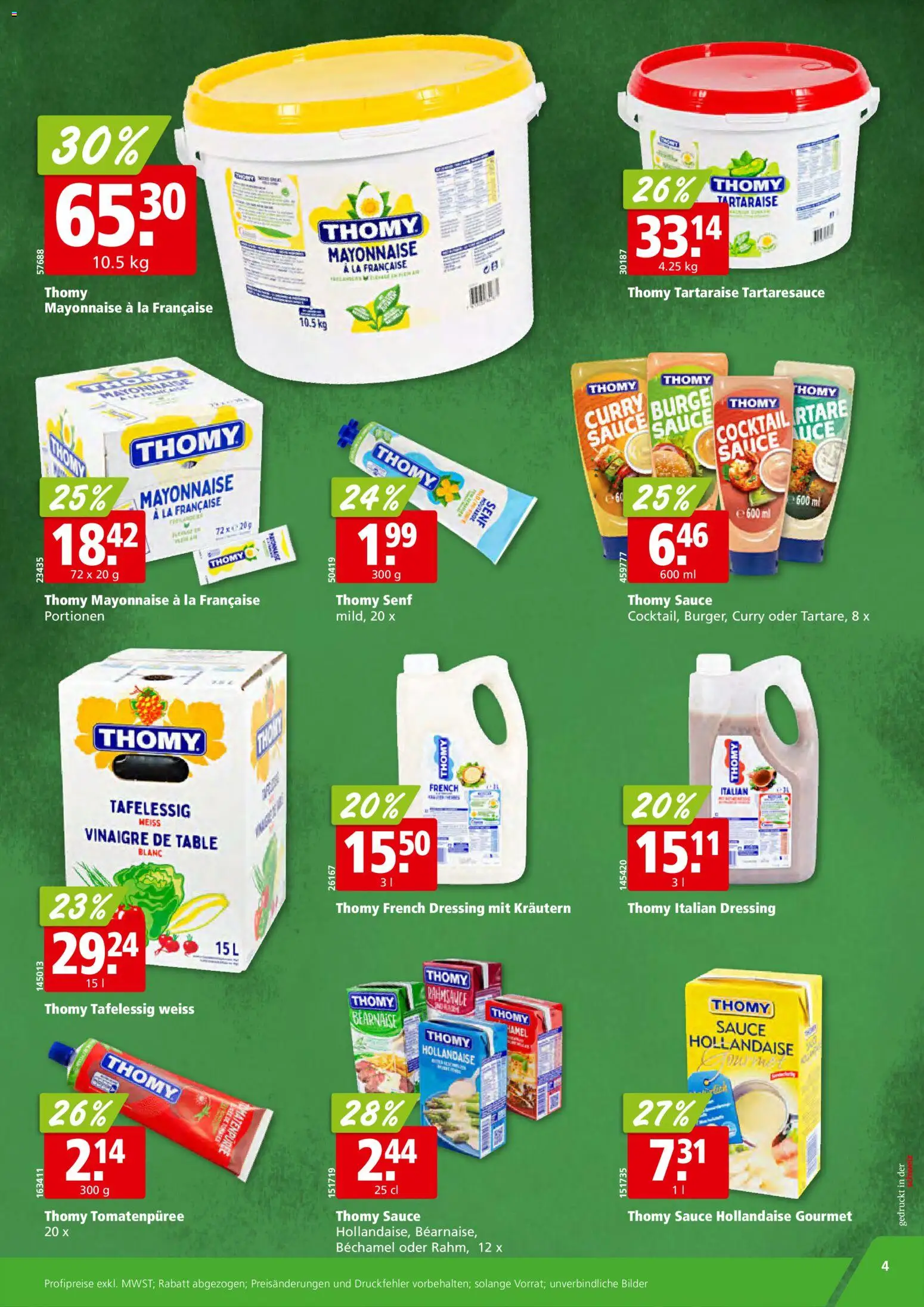 Aligro aktionen Phänomenal – gültig ab 15.06.2026 | Seite: 4 | Produkte: Dressing, Tomatenpüree, Mayonnaise, Bilder