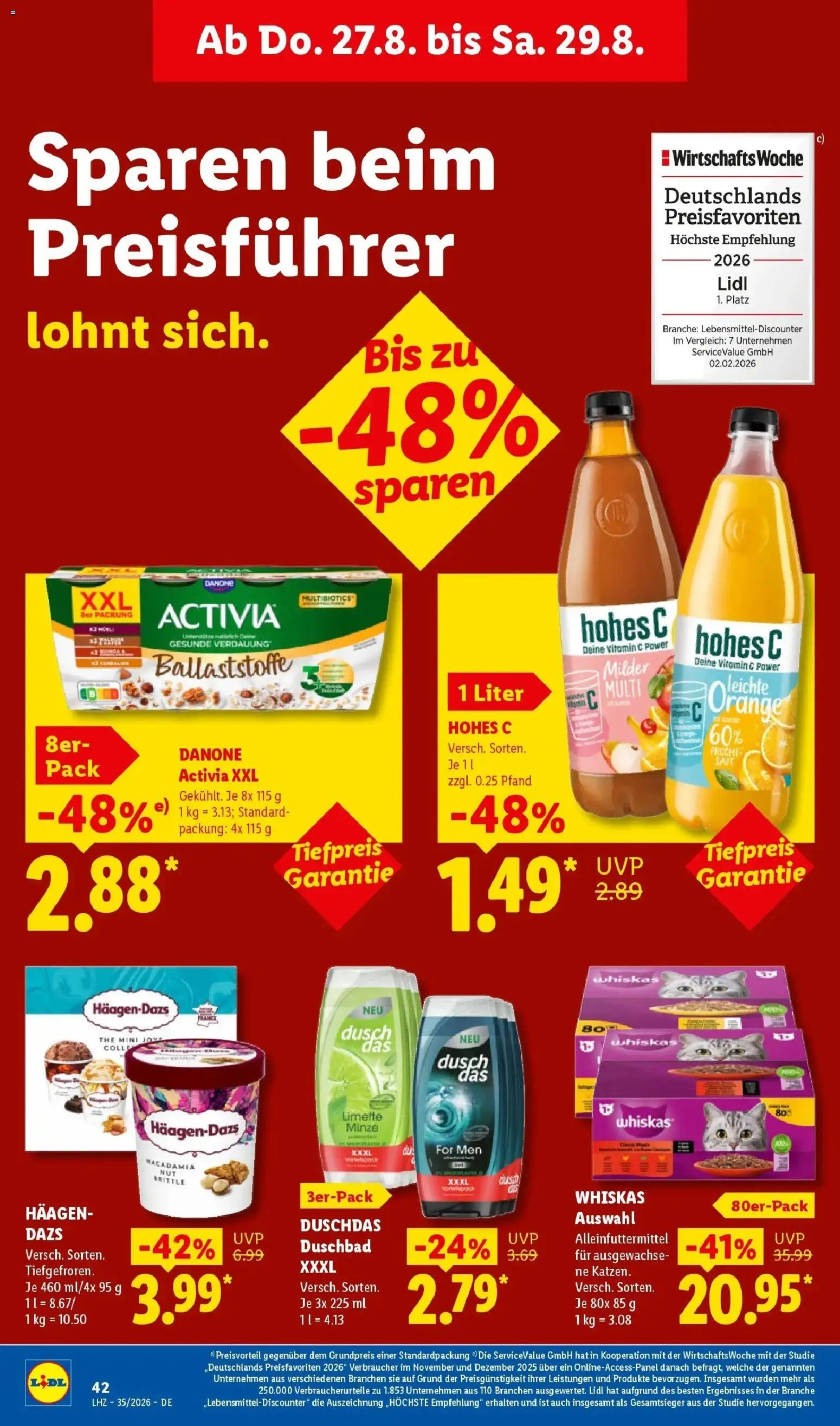 Lidl Prospekt Senftenberg (ab 24.08.2026) zum Blättern » Angebote | Seite: 66