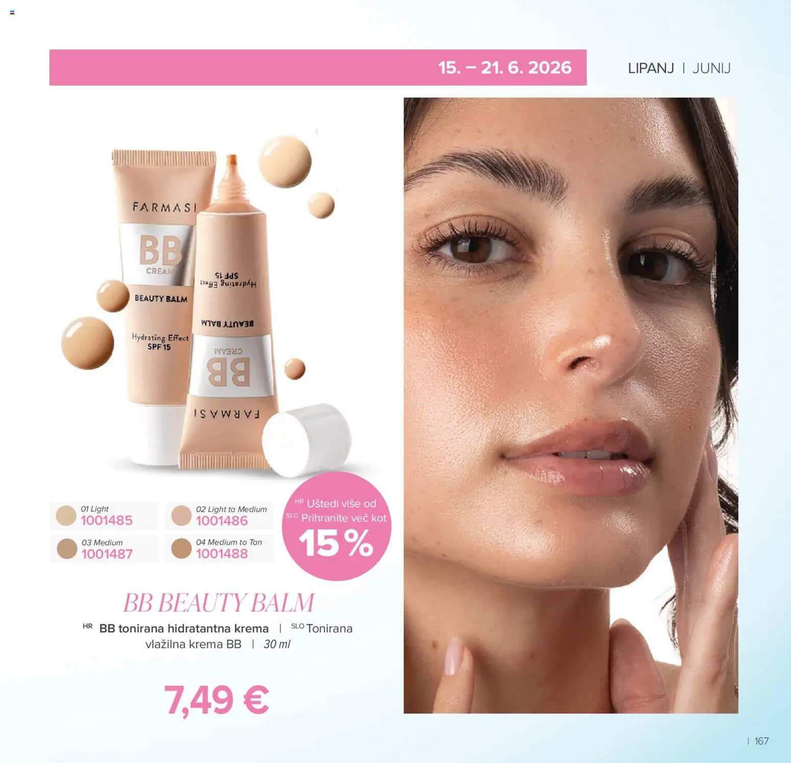 Farmasi katalog | vrijedi od 01.05.2026 | Stranica: 167 | Proizvodi: Krema