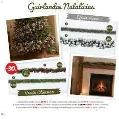 Pré-visualização Espaço Casa Catálogo de Natal 2026 válido de 06/10/2026 | Página: 78 | Produtos: Flocos