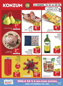 Konzum Katalog - Pregled kataloga iz trgovine Konzum, vrijedi od 14.10.2026