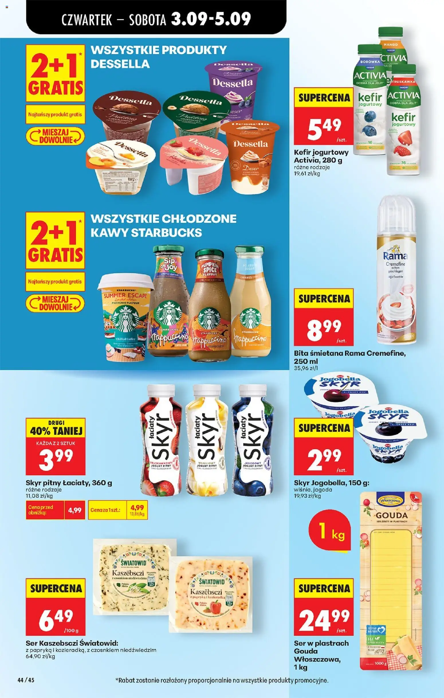 Biedronka gazetka od czwartku od 03.09.2026 | Strona: 50 | Produkty: Ser w plastrach, Rama, Ser, Jogurt