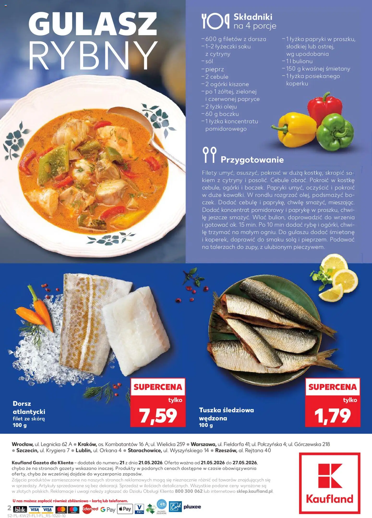 Kaufland Polsko leták - Jest fresz od 21.05.2026 | Strana: 2 | Produkty: Filet