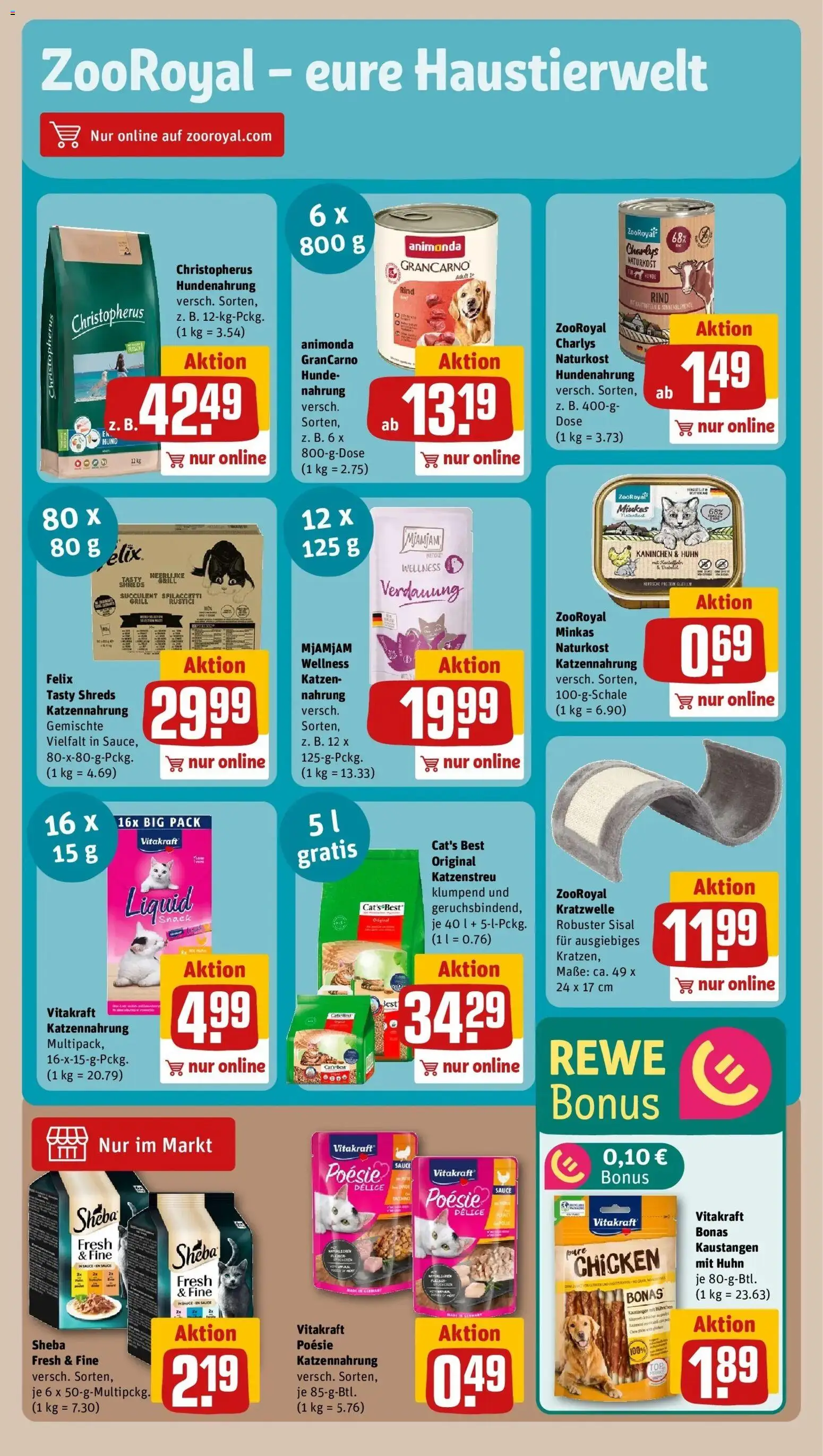 Rewe Prospekt Wilhermsdorf	 – gültig ab 27.04.2026 | Seite: 25 | Produkte: Grill, Sheba, Kaninchen, Kartoffeln