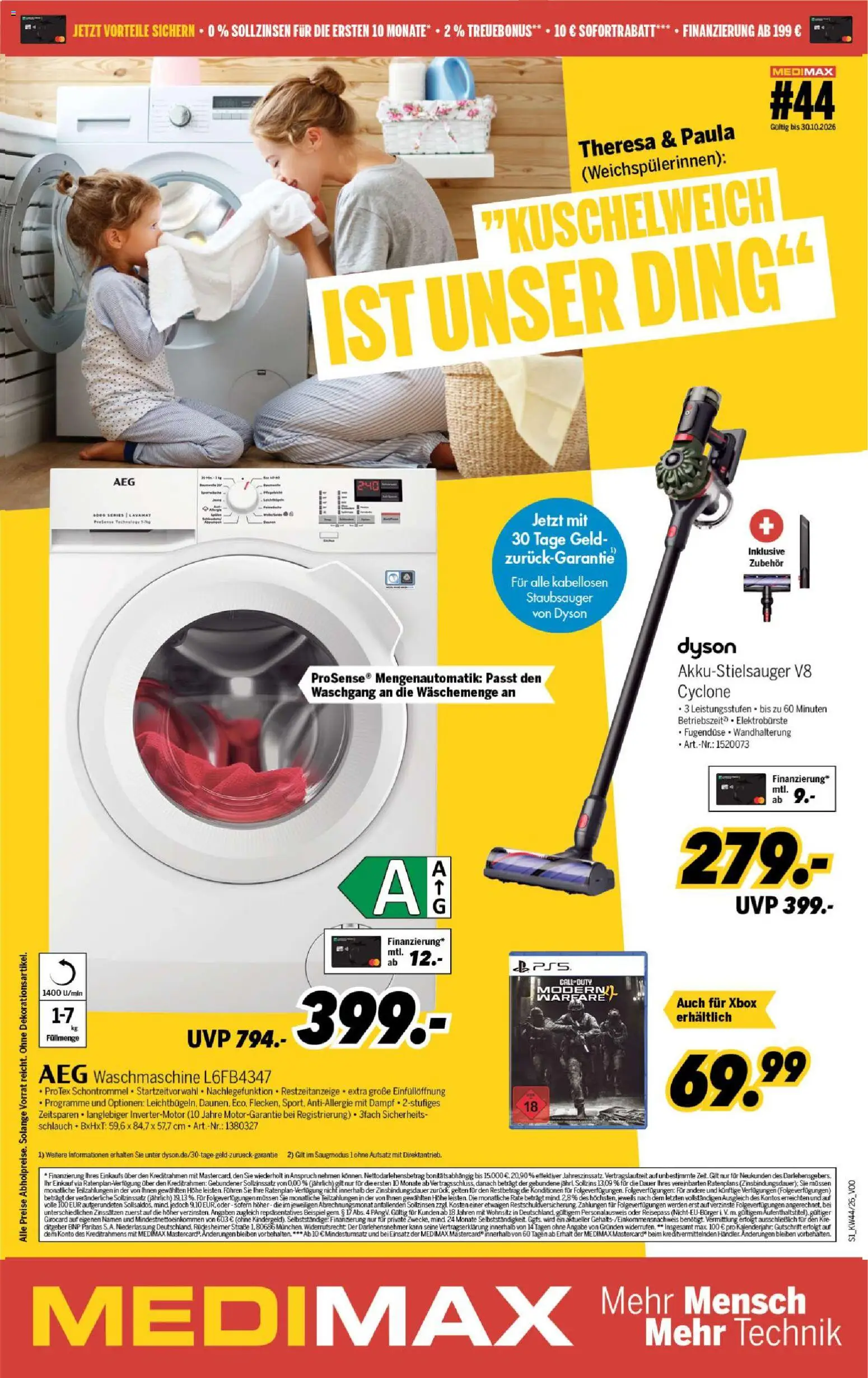 Medimax Prospekt – gültig ab 24.10.2026 | Seite: 1 | Produkte: Xbox, AEG, Staubsauger, Waschmaschine