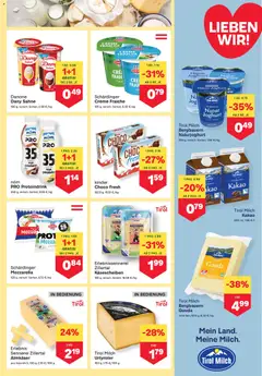 MPREIS Flugblatt ab 18.06.2026 gültig | Seite: 5 | Produkte: Sahne, Milch, Creme, Joghurt