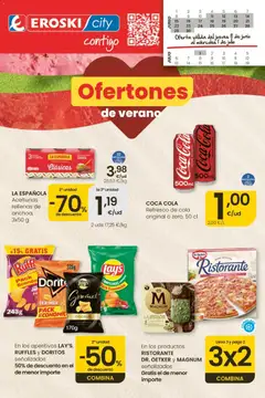 Vista previa Eroski Ofertones de verano válido desde el 11.06.2026
