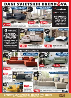 Harvey Norman Katalog - Pregled kataloga iz trgovine Harvey Norman, vrijedi od 07.05.2026 | Stranica: 5 | Proizvodi: Konjak, Madrac, Trosjed, Kutna garnitura