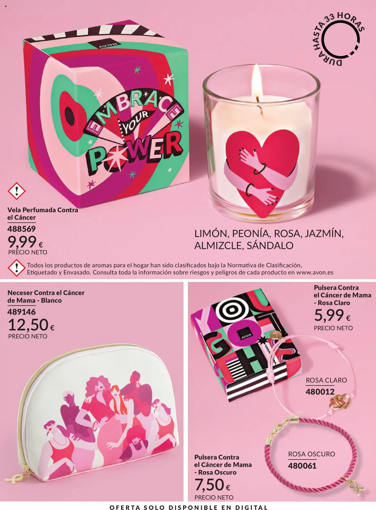 Catálogo AVON campaña 6 │ válido desde el 01.06.2026 | Página: 199 | Productos: Vela, Neceser