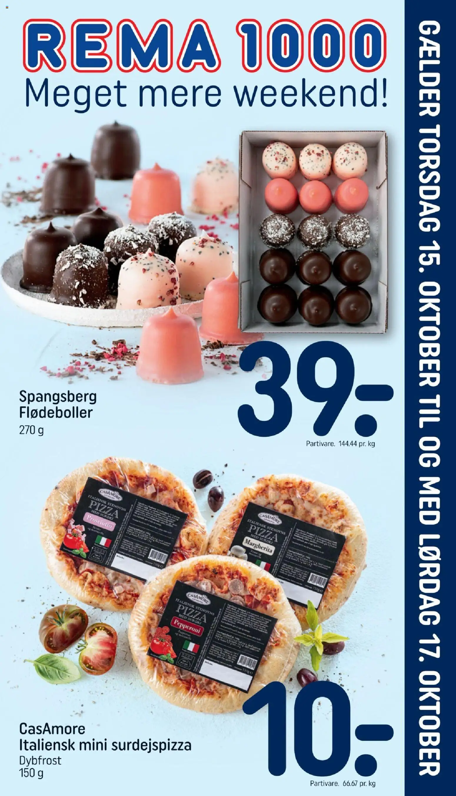 Rema 1000 tilbudsavis – gyldig fra 11/10/2026 | Side: 25 | Produkter: Pizza, Flødeboller