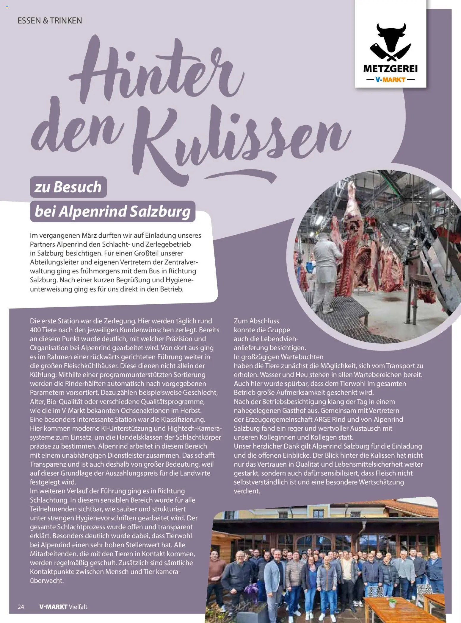V-Markt Vielfalt Mai / Juni – gültig ab 01.05.2026 | Seite: 24 | Produkte: Kamera, Wasser, Fleisch