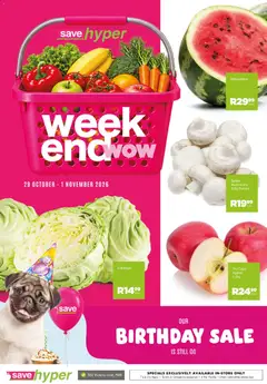 Save specials catalogue – valid from 29/10/2026
