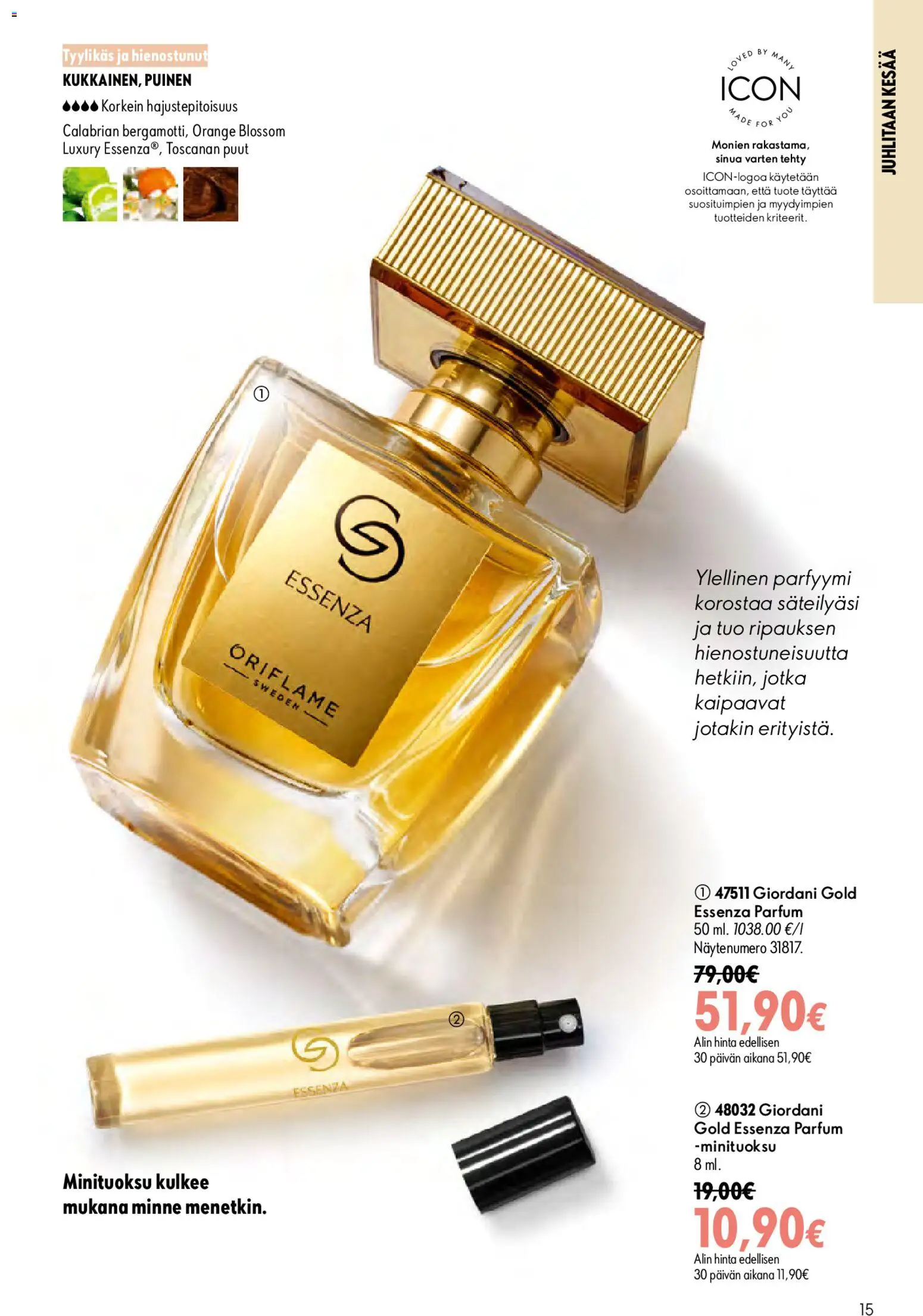 Oriflame - Esite 10 – voimassa 15/07/2026 alkaen | Sivu: 15