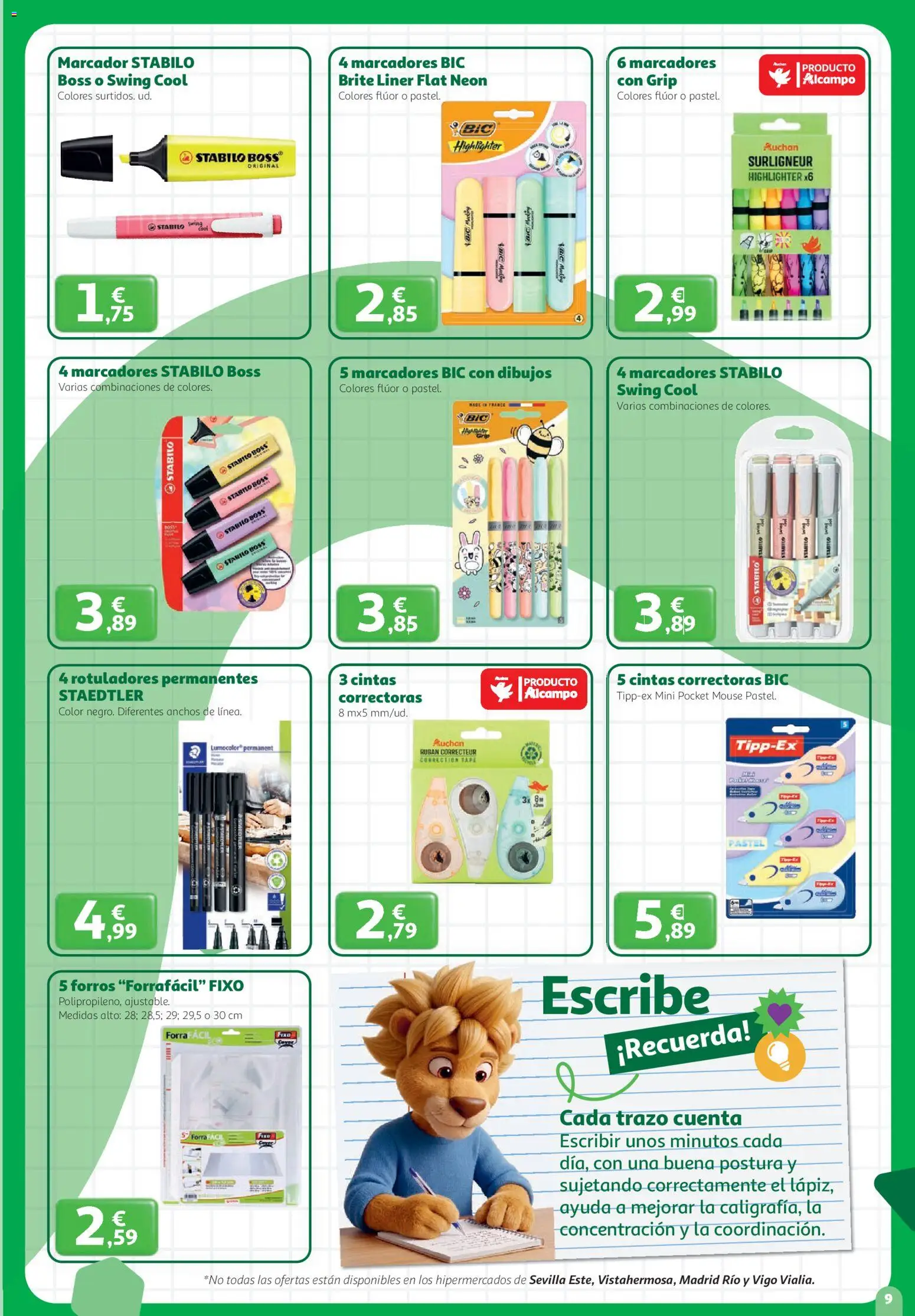 Alcampo - HG Unico │ válido desde el 13/08/2026 | Página: 9 | Productos: Mouse