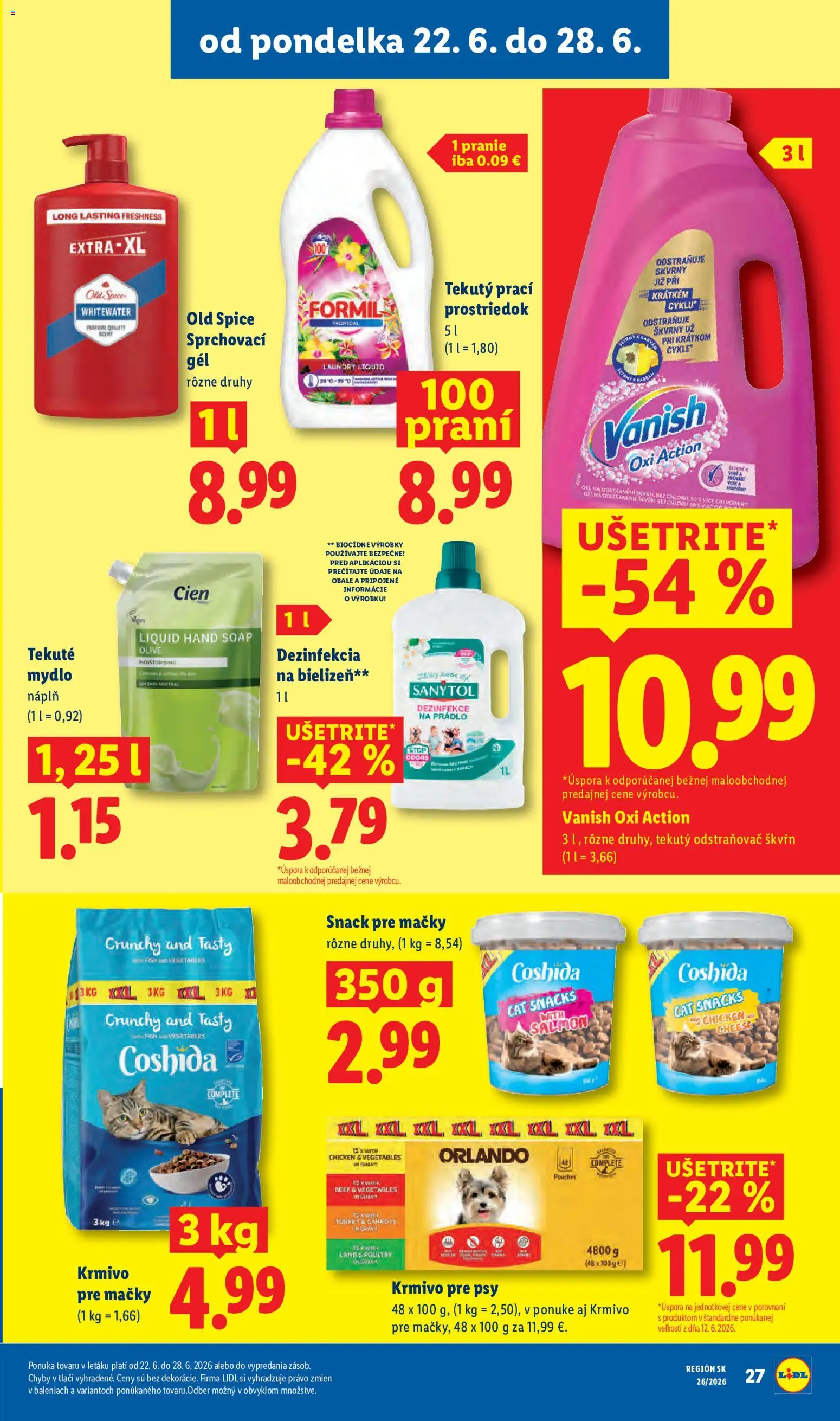 Nové Lidl akcie – leták je platný od 22.06.2026 | Strana: 39