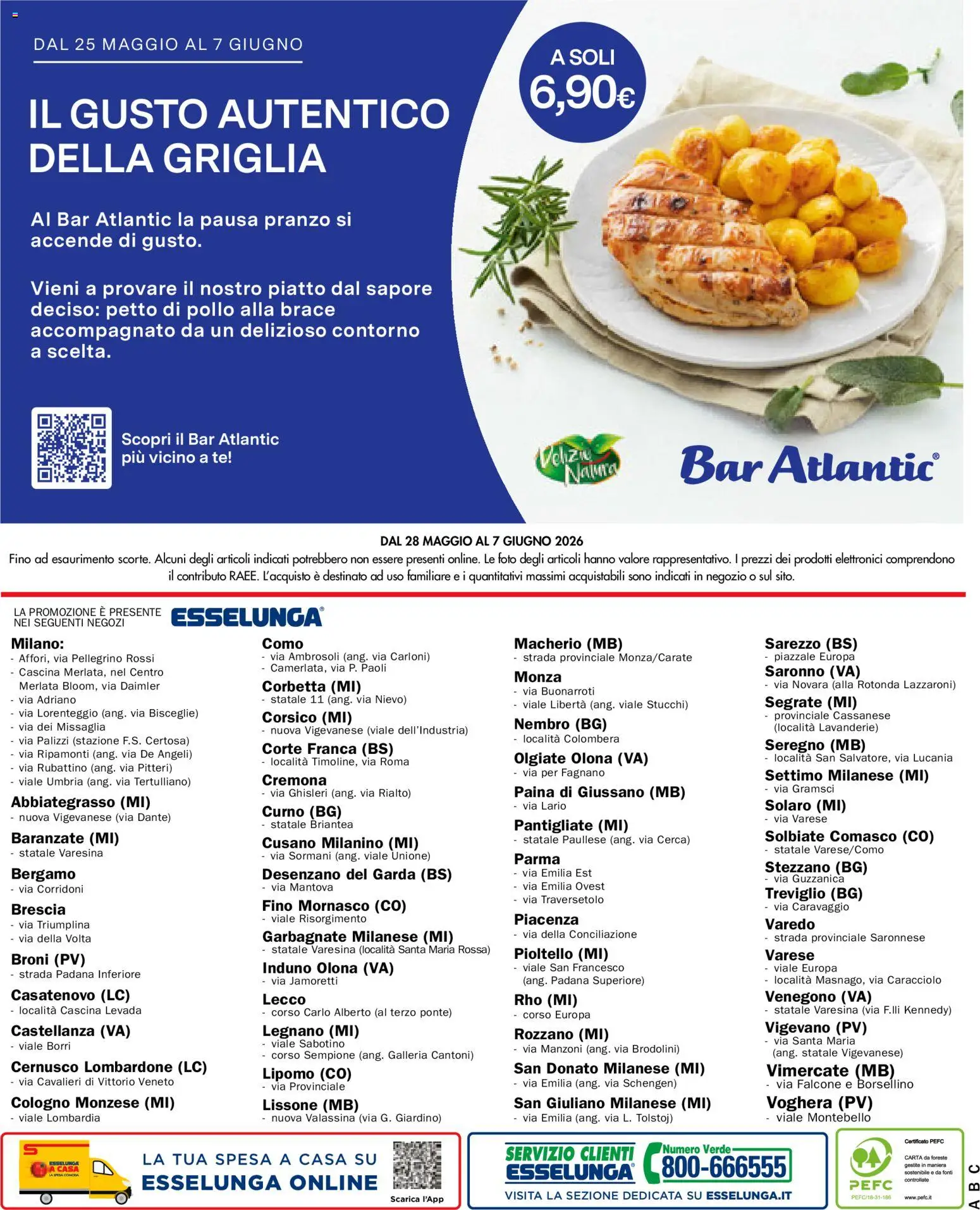 Volantino Esselunga S del 28.05.2026 | Pagina: 20 | Prodotti: Petto di Pollo, Pollo, Tè, Piatto