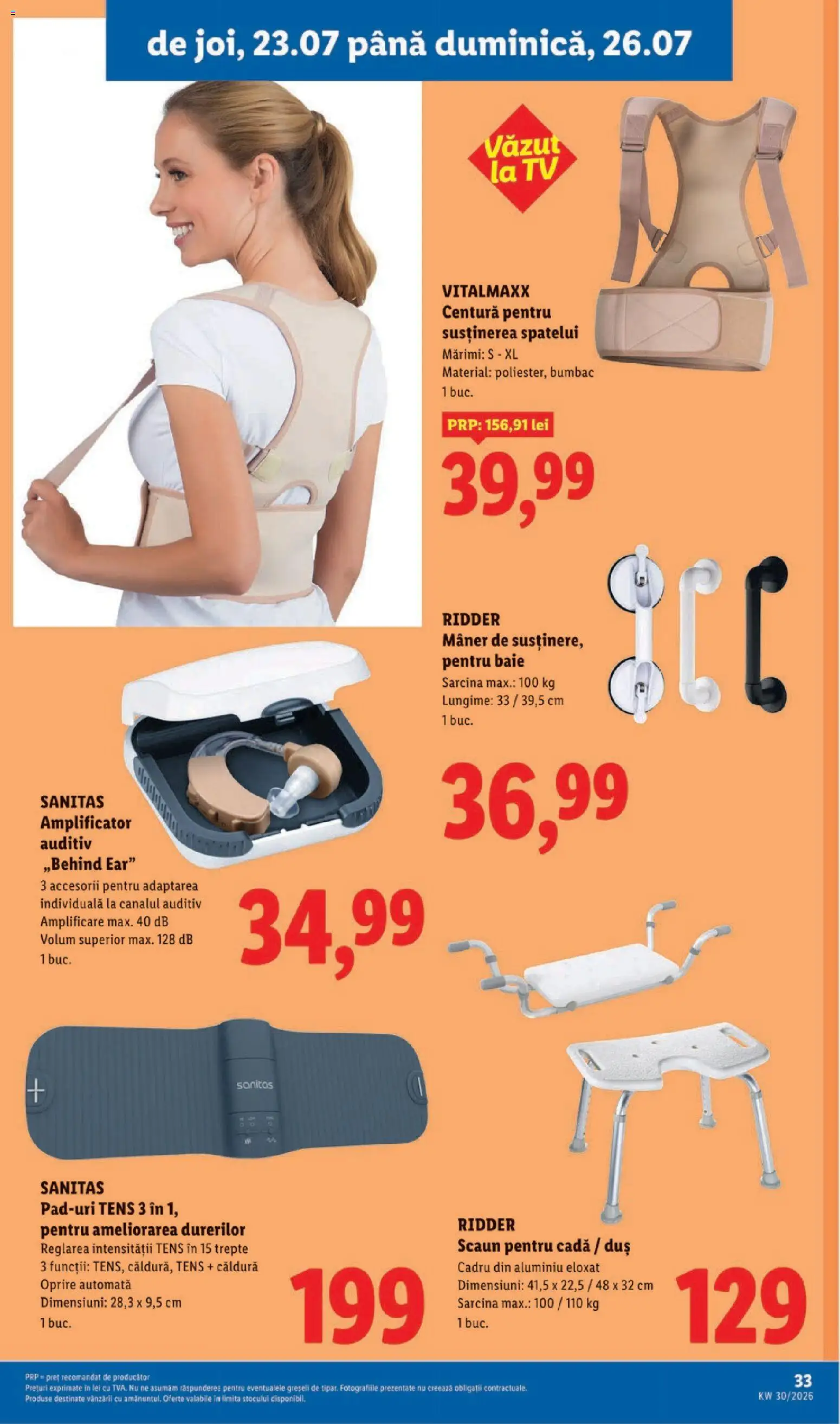 Noul catalog Lidl – valabil de la 20.07.2026 | Pagină: 33