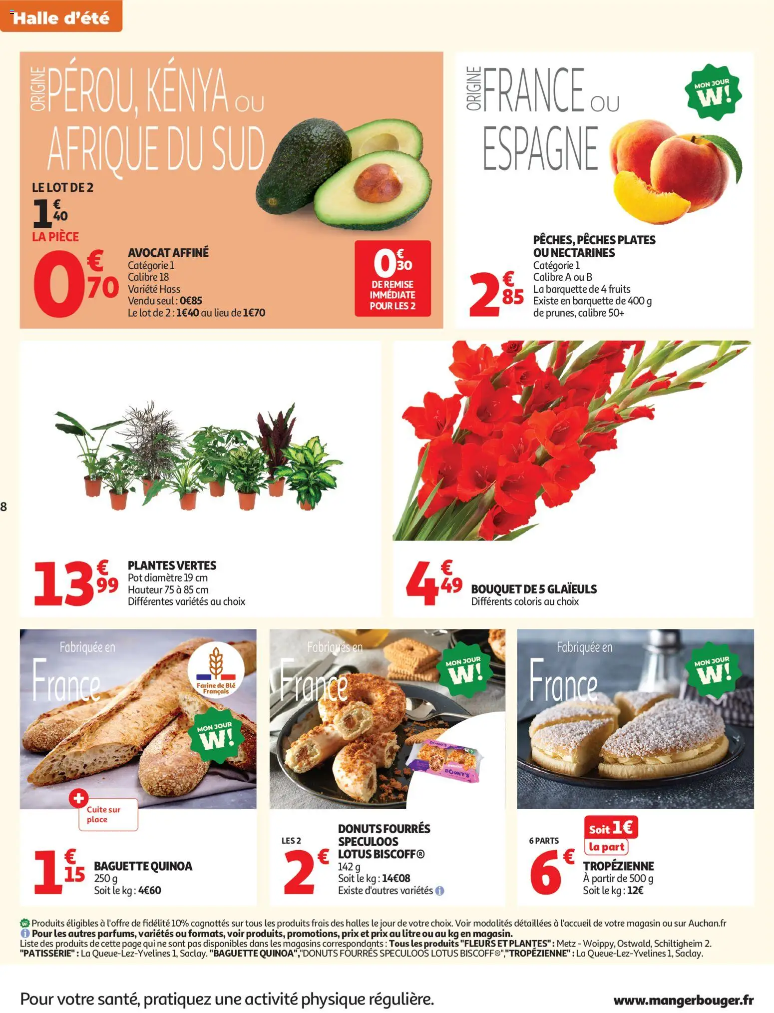{H1} | Pagina: 8 | Producten: Donuts, Quinoa, La, Nectarines