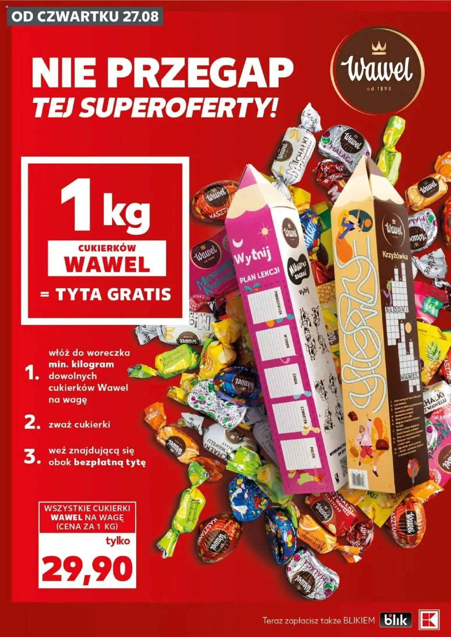 Kaufland gazetka - Mocny start od 31.08.2026 - od jutra PDF | Strona: 14 | Produkty: Cukierki