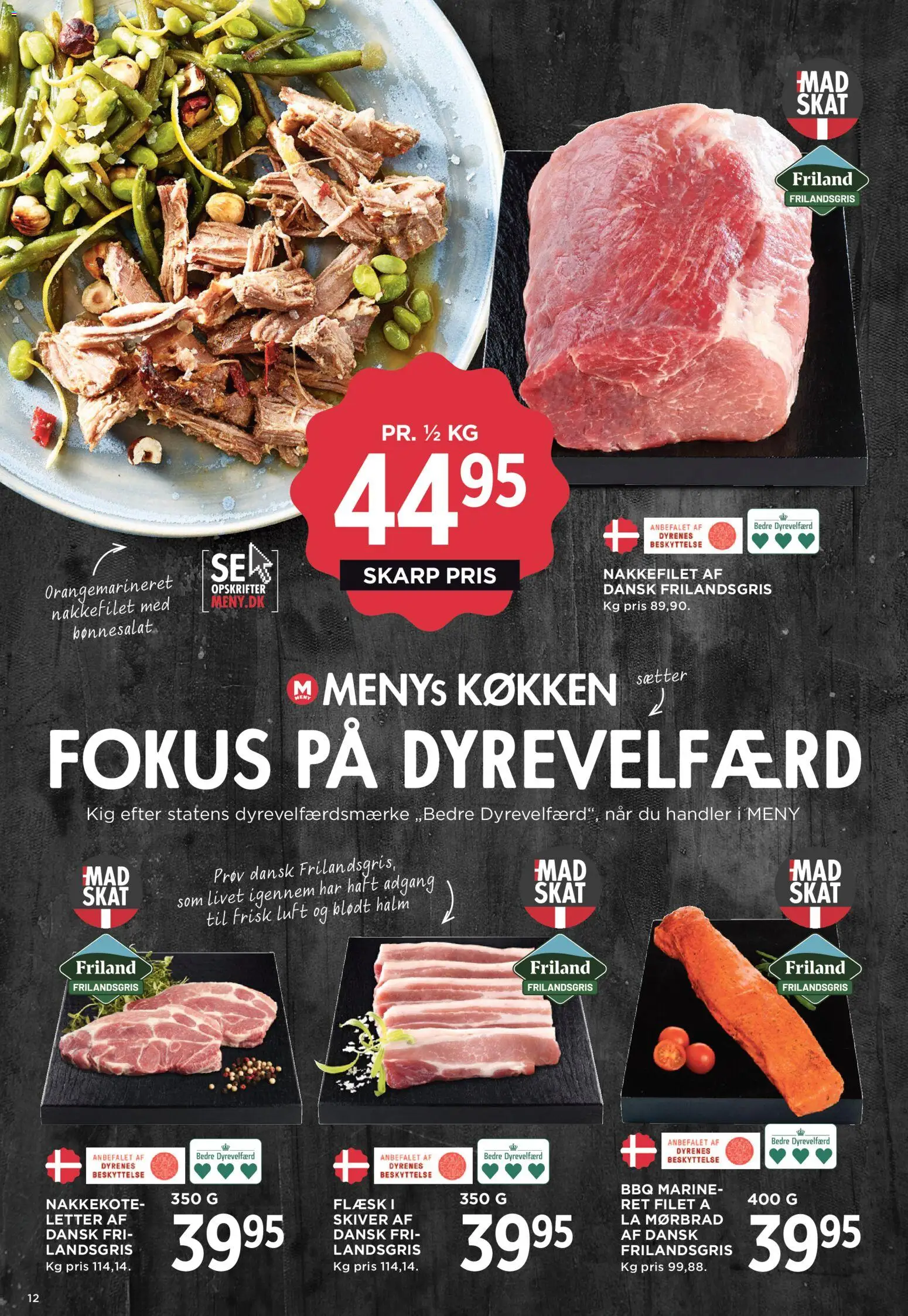 Meny tilbudsavis – gyldig fra 06.06.2026 | Side: 14 | Produkter: Nakkefilet, Søm