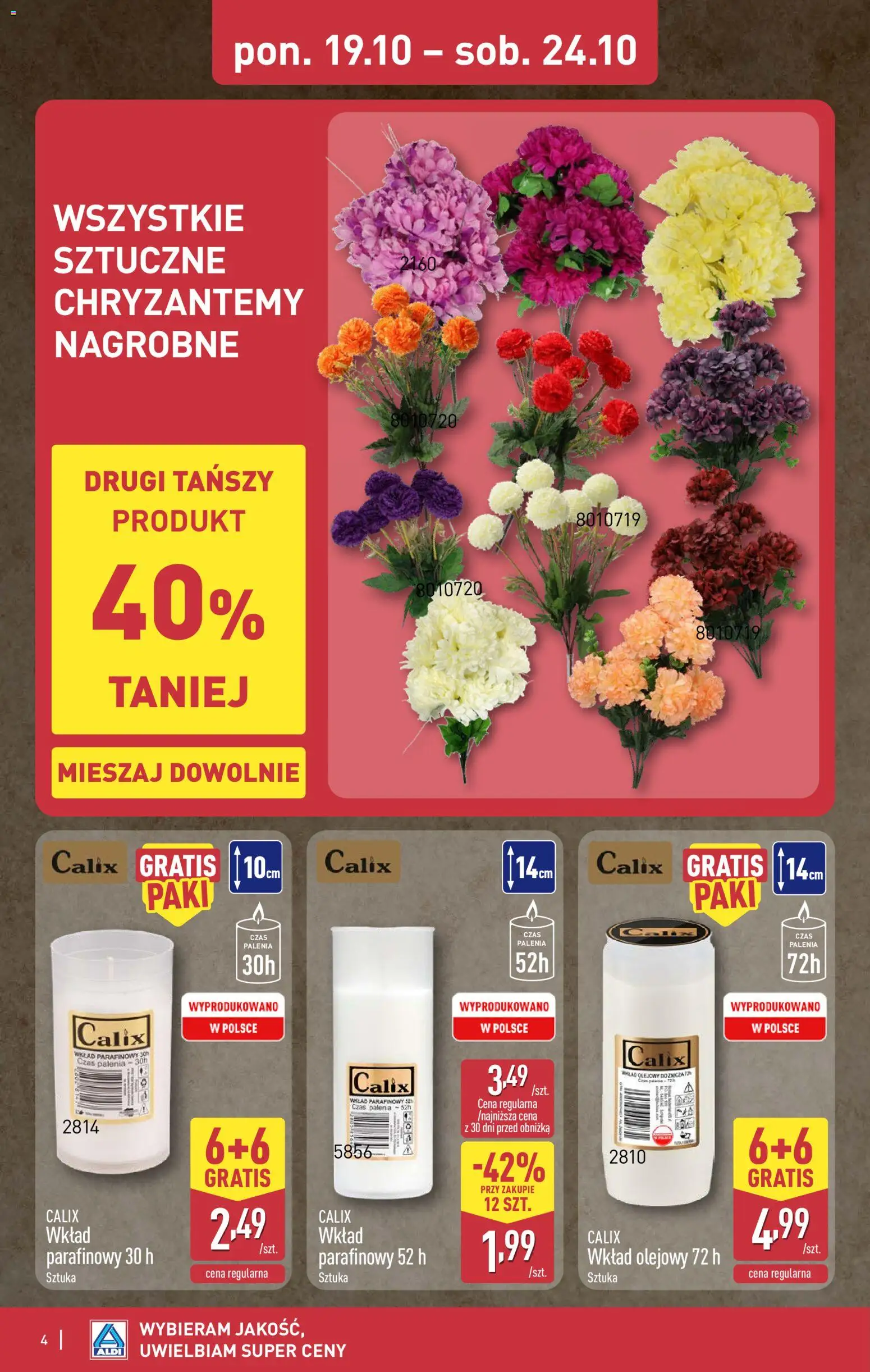 Aldi gazetka - Artykuły przemysłowe i tekstylia od 21.10.2026 | Strona: 4