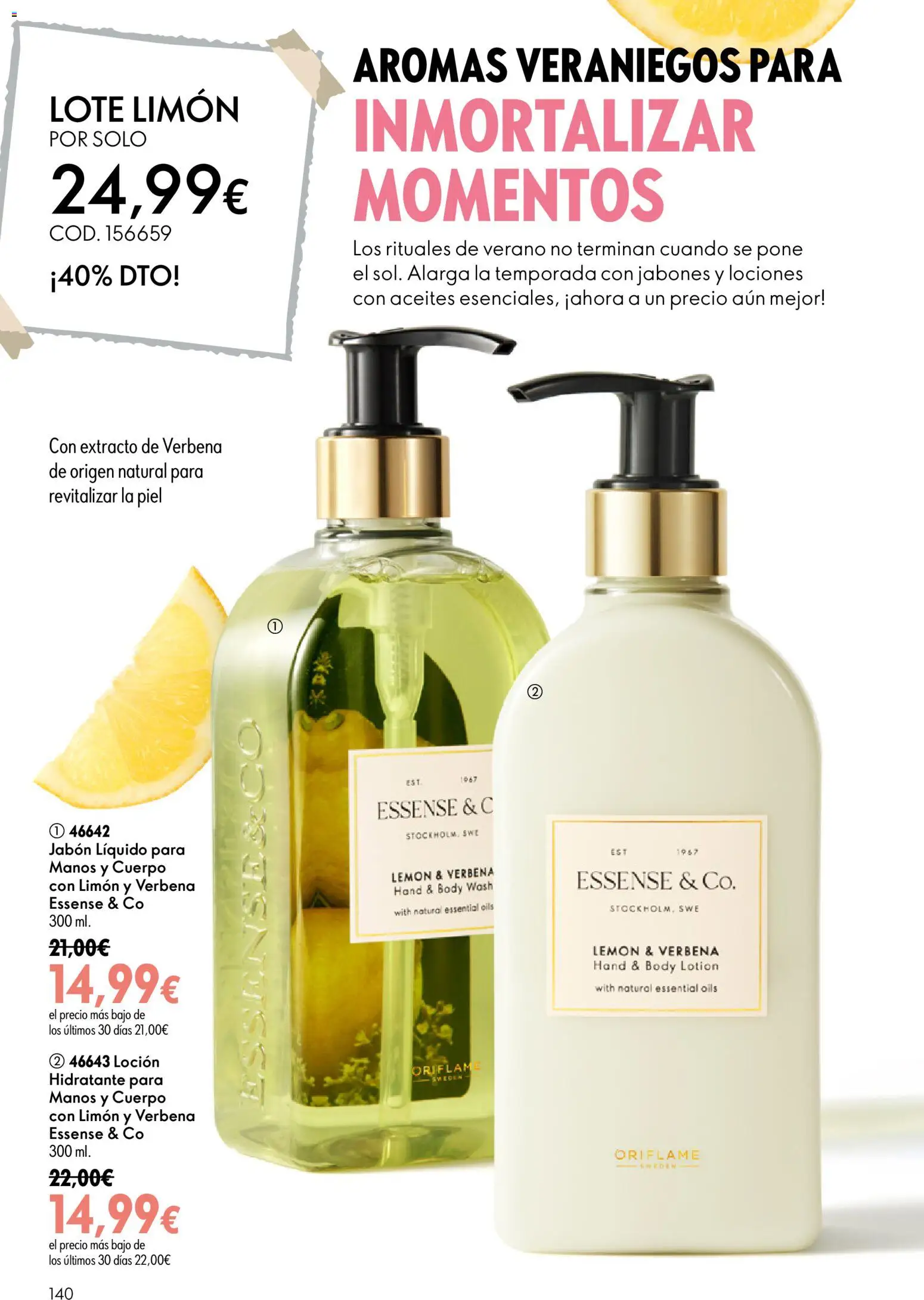 Oriflame - Catálogo Campaña 10 │ válido desde el 15/07/2026 | Página: 140