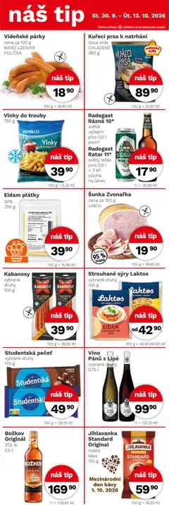Náhled letáku Konzum leták od 30.09.2026 | Strana: 4