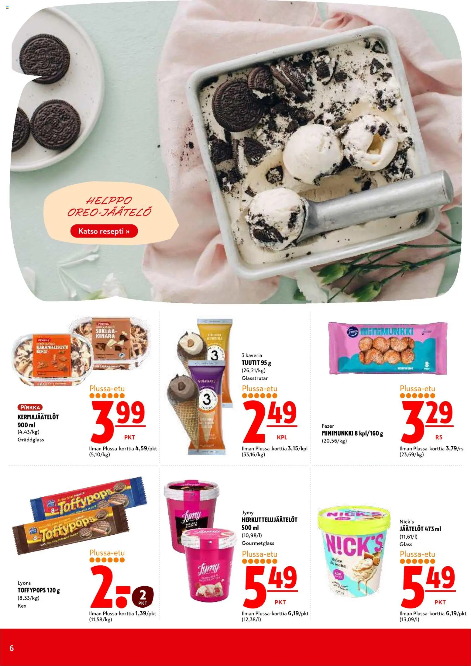 K-Citymarket tarjoukset – voimassa 20/08/2026 alkaen | Sivu: 6 | Tuotteet: Suklaa
