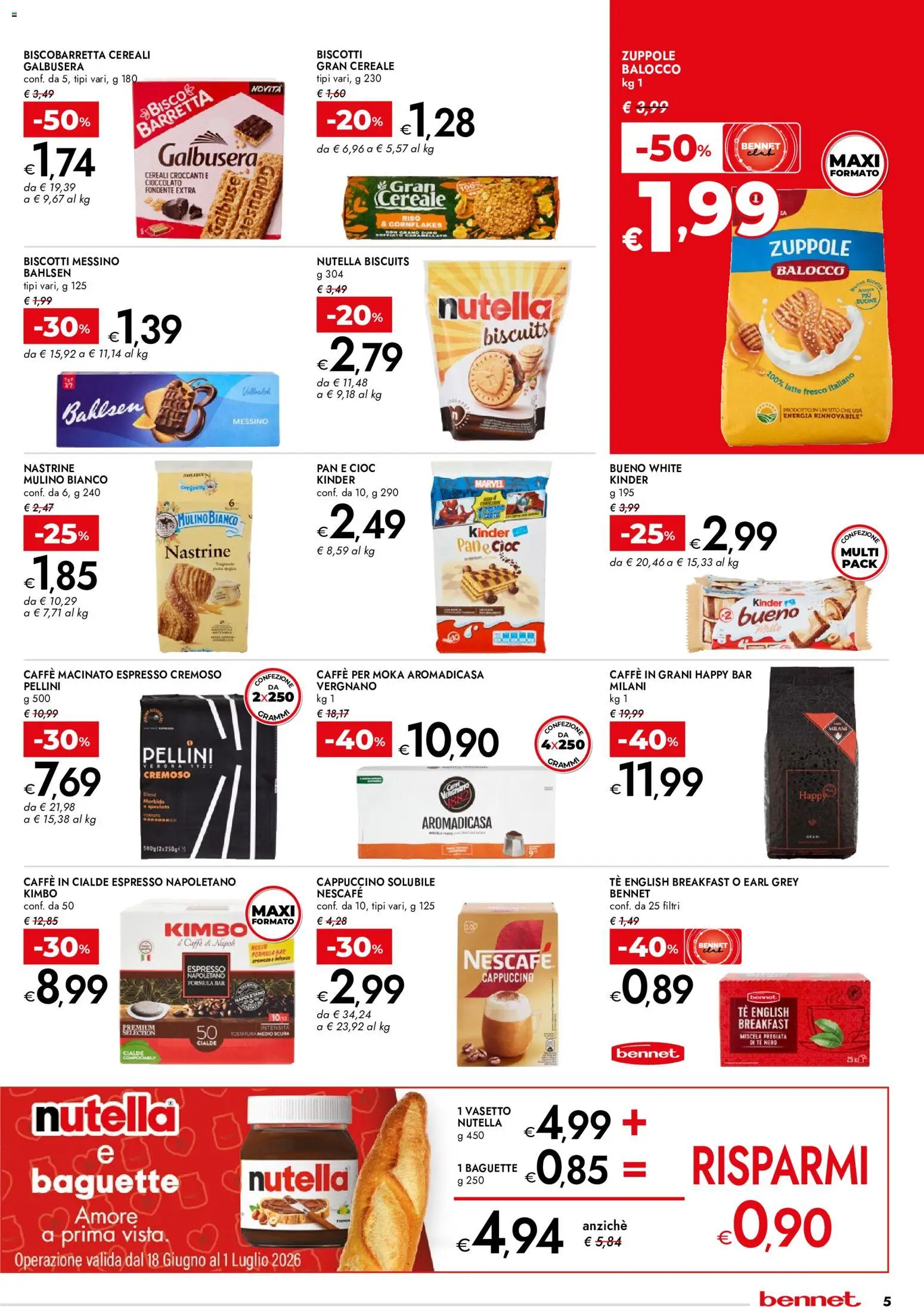 Volantino bennet del 18.06.2026 | Pagina: 5