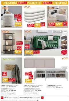 XXXLutz Kleinmöbel Preishits ab 06.06.2026 gültig | Seite: 6 | Produkte: Hocker, Sofa, Regal, Hakenleiste