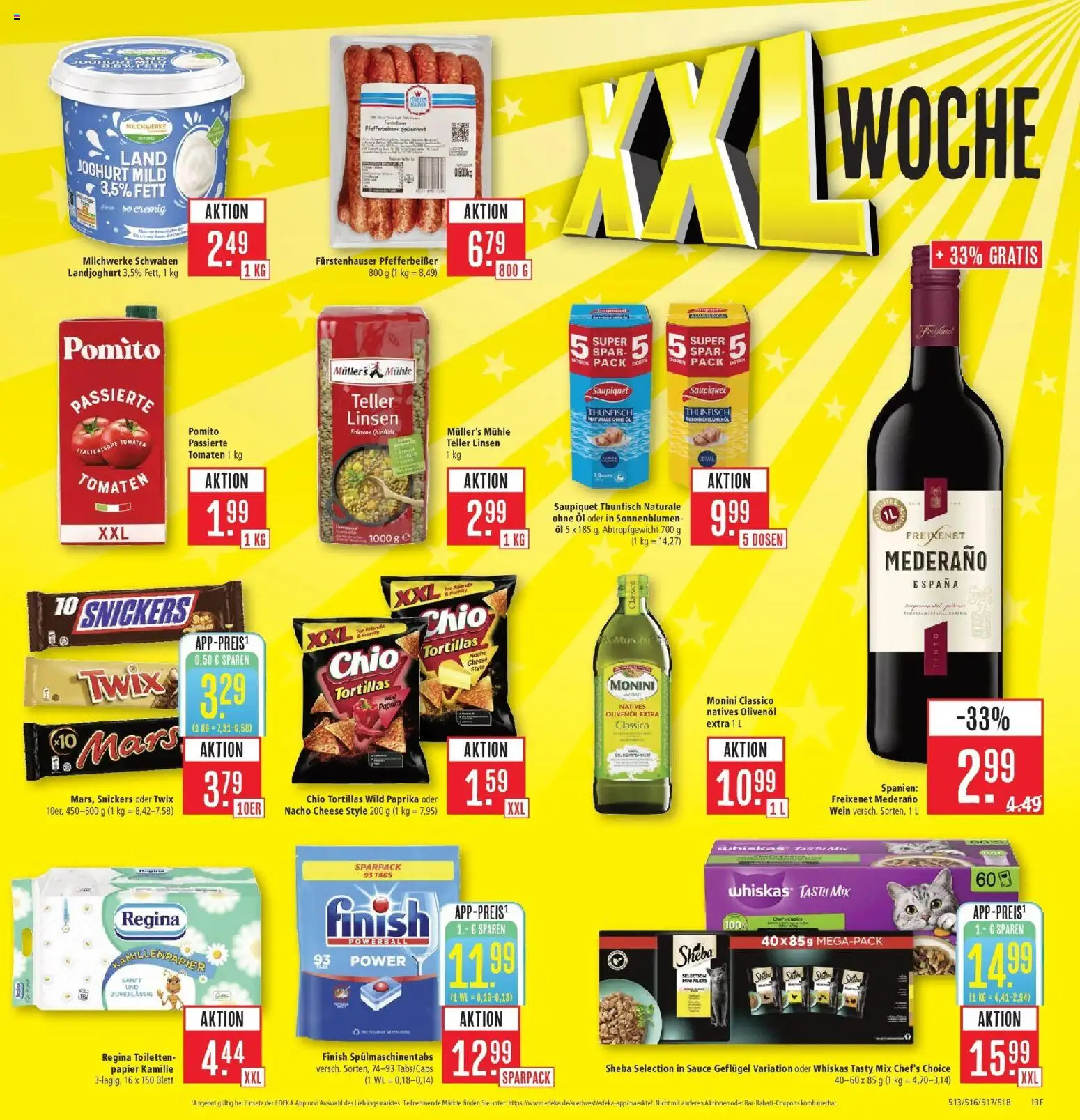 Marktkauf Prospekt Friedrichshafen (ab 28.09.2026) » Angebote online | Seite: 15 | Produkte: Mühle, Thunfisch, Olivenol, Tomaten