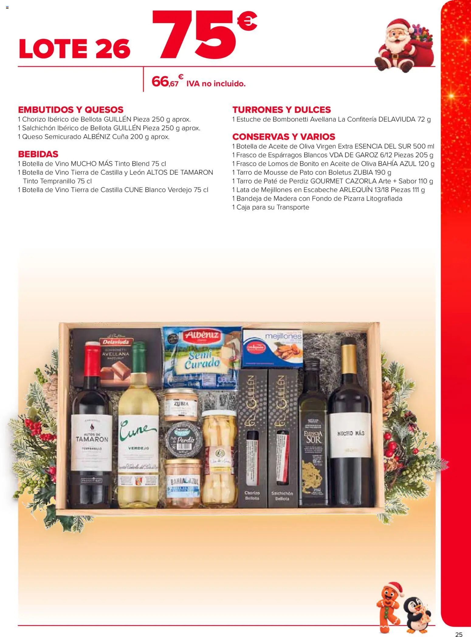 Carrefour Cestas de Navidad │ válido desde el 17/10/2026 | Página: 25